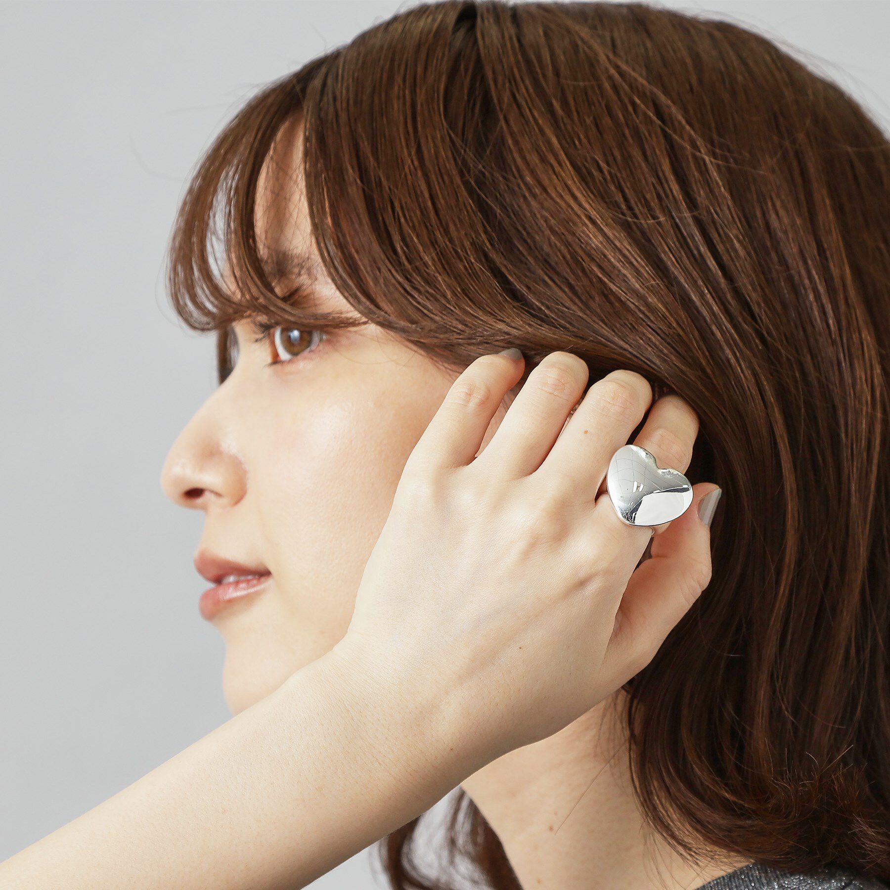 DRESSTERIOR「Silver925ハートリング」|リング|