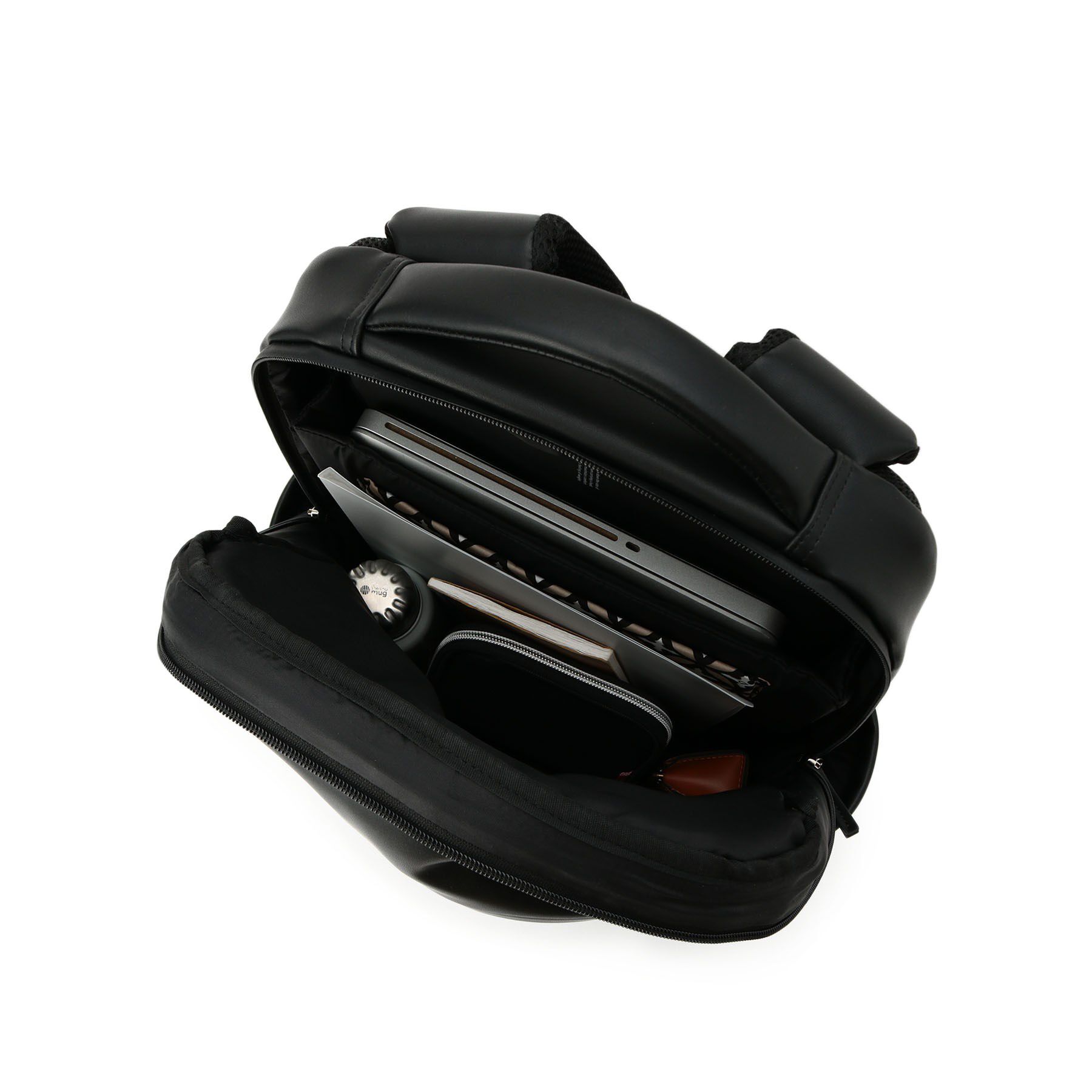 DRESSTERIOR「【荷重軽減】サスペンション リサイクルレザーバックパック」|リュック|