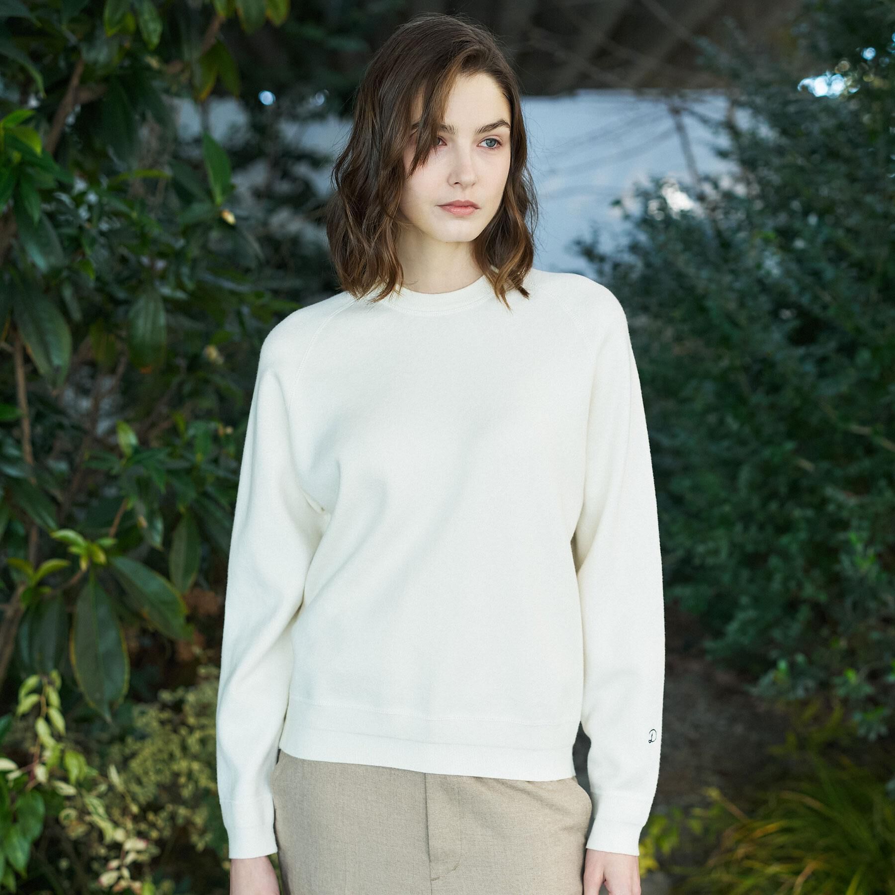 DRESSTERIOR「ウォッシャブルコットンカシミヤプルオーバーニット」|ニット・セーター|