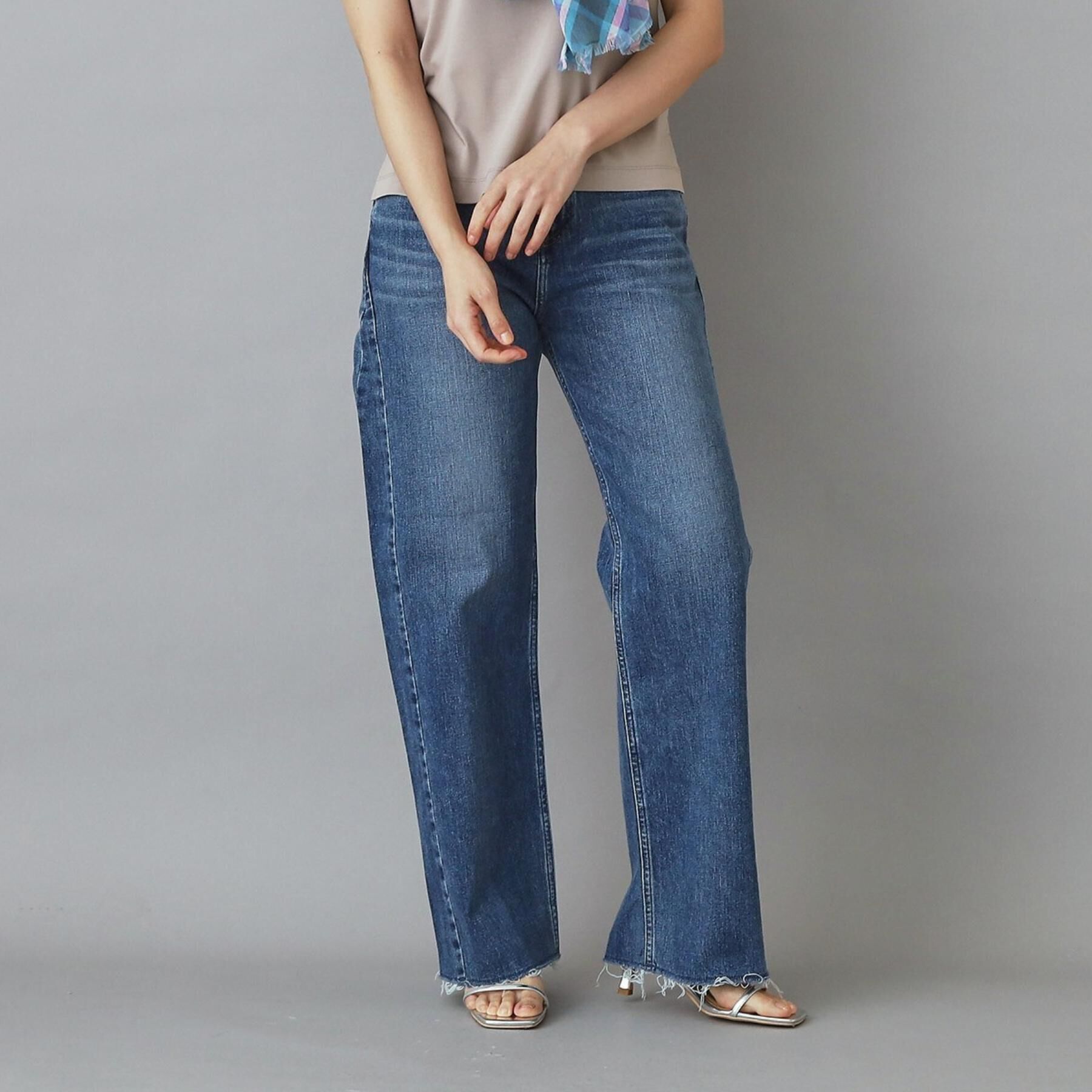 DRESSTERIOR「RED CARD TOKYO（レッドカードトーキョー）FRIDAY　ルーズストレートデニムパンツ」|デニム|