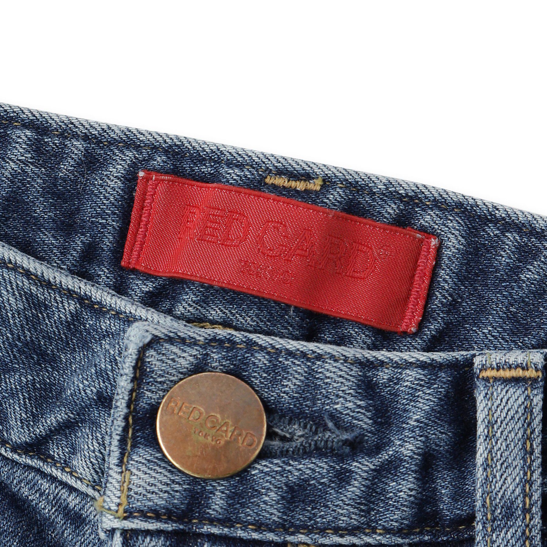 DRESSTERIOR「RED CARD TOKYO（レッドカードトーキョー）FRIDAY　ルーズストレートデニムパンツ」|デニム|