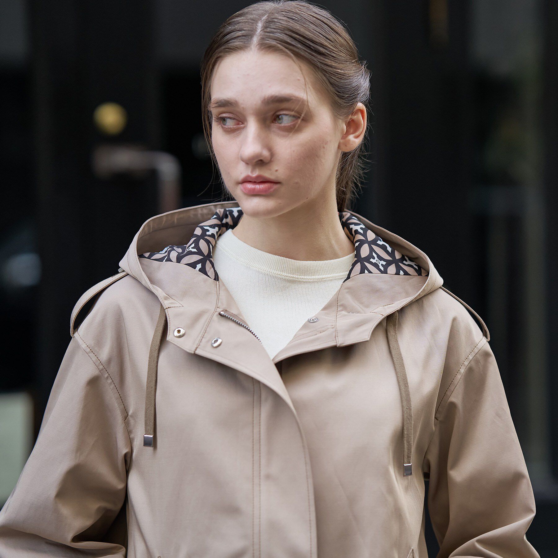 DRESSTERIOR「【ウォッシャブル/撥水素材】Ａライン ショートモッズコート」|ブルゾン・スタジャン|