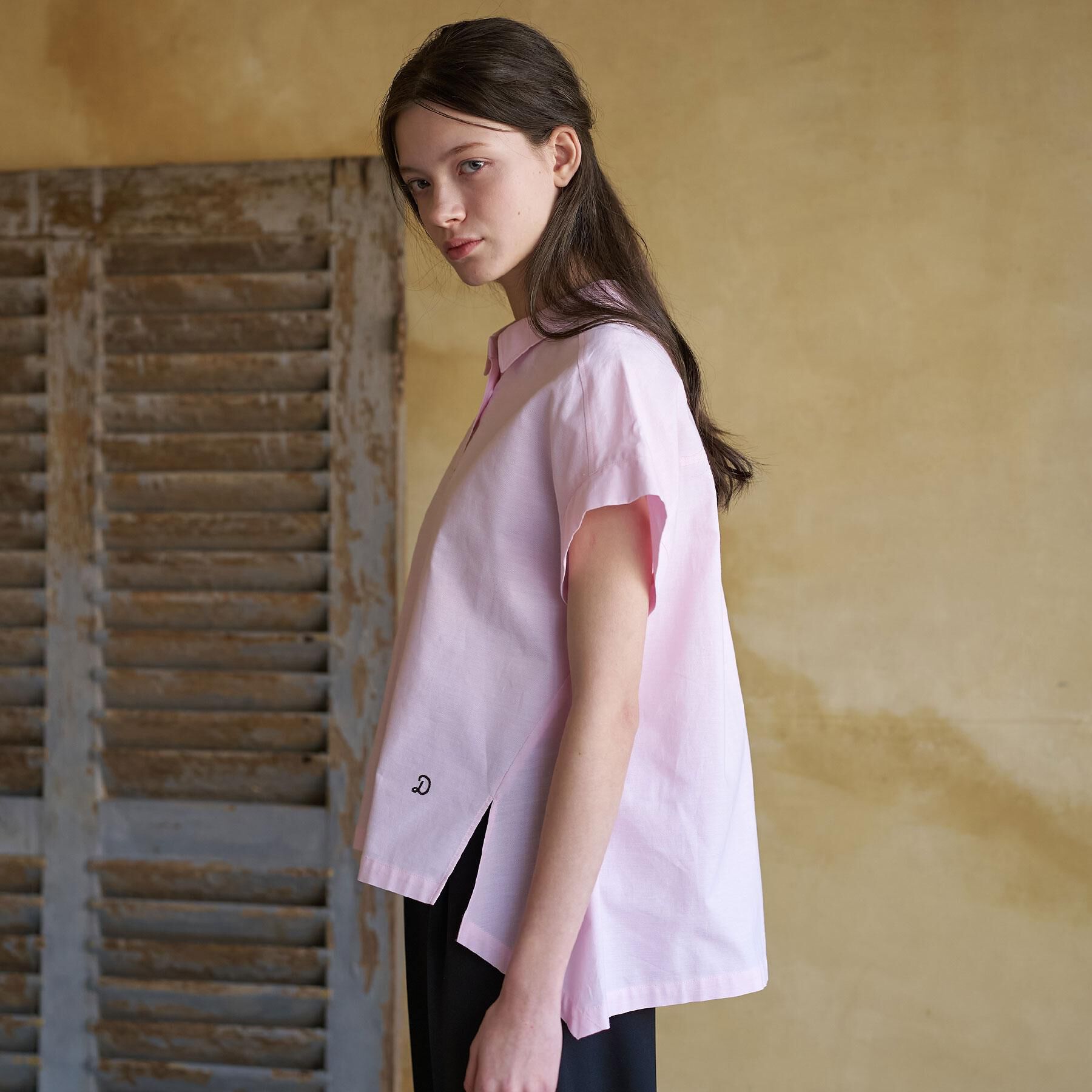 DRESSTERIOR「【毎年人気/ウォッシャブル】バックフレアオックスシャツ」|シャツ・ブラウス|