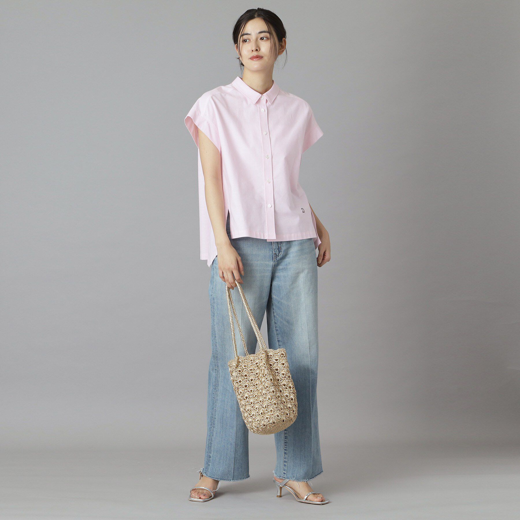 DRESSTERIOR「【毎年人気/ウォッシャブル】バックフレアオックスシャツ」|シャツ・ブラウス|