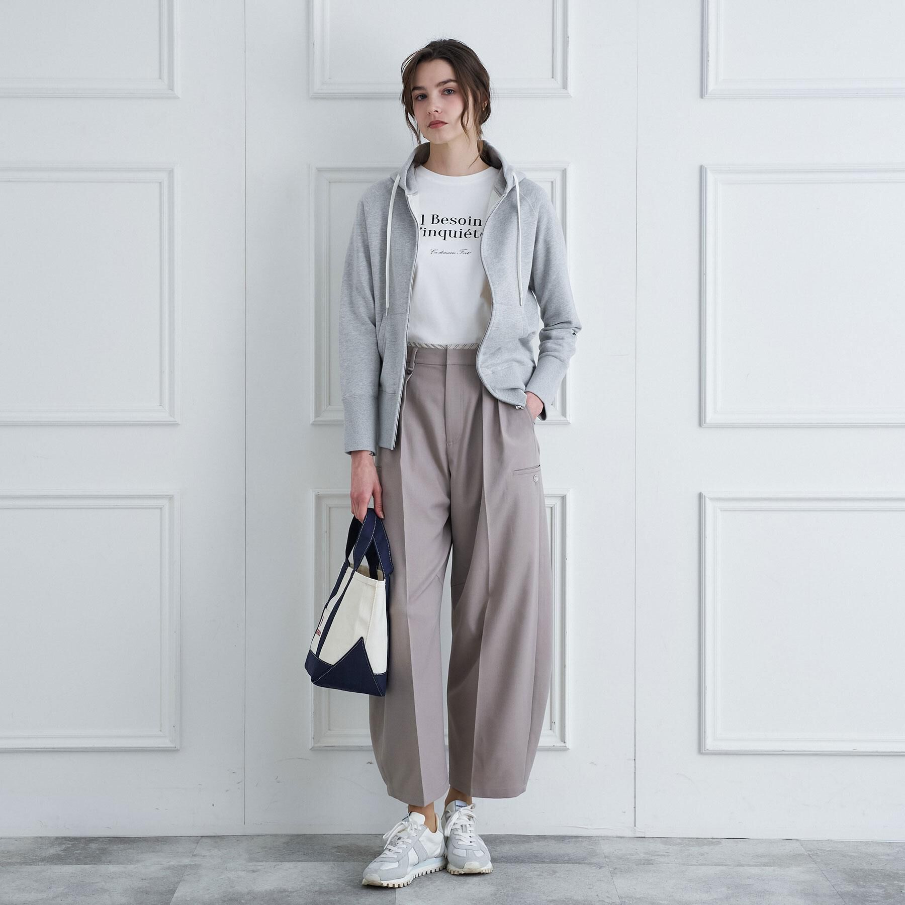 DRESSTERIOR「【春夏/寒暖差対応/ウォッシャブル】ライト裏毛フーディー」|パーカー|