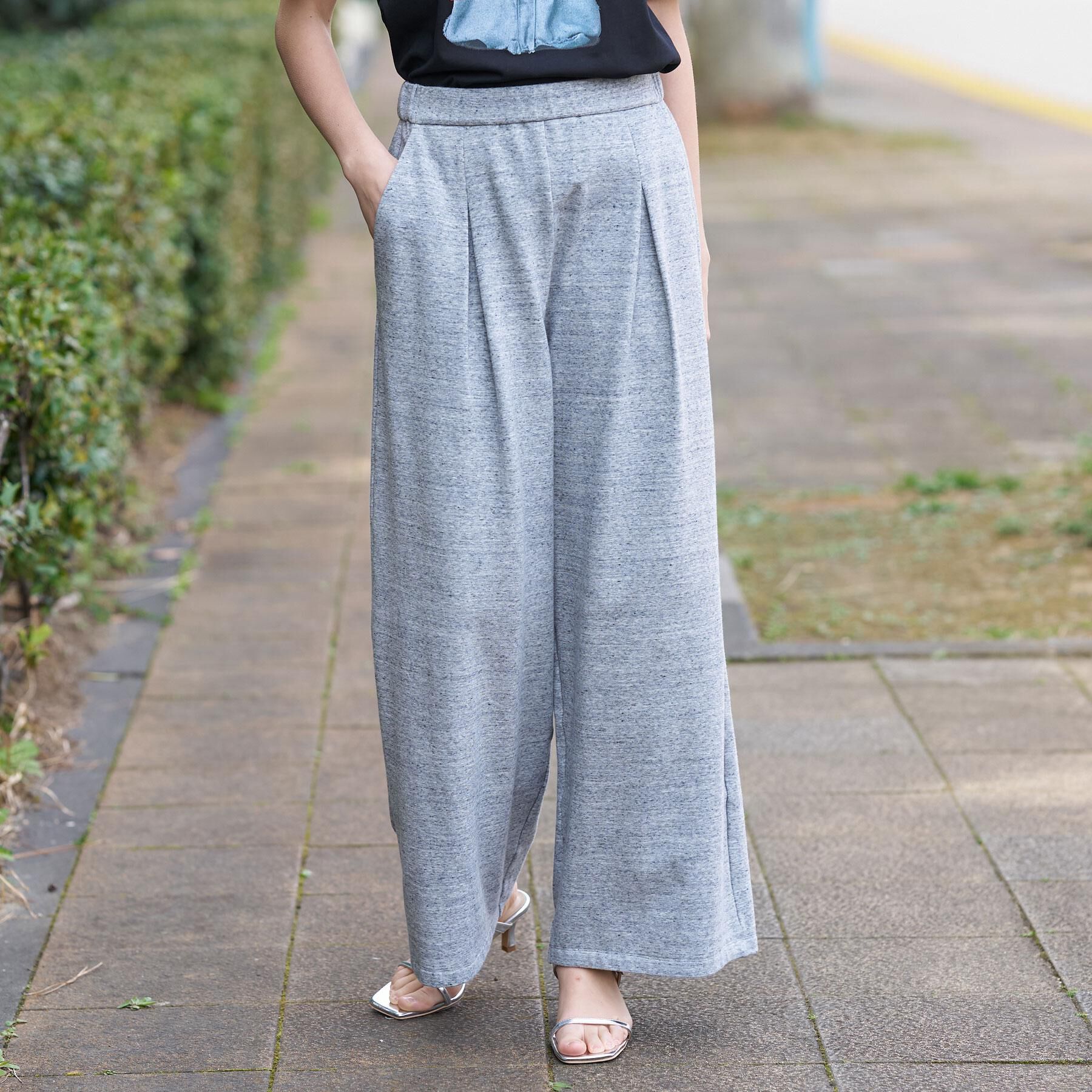 DRESSTERIOR「【セットアップ可】フレンチテリー ワイドパンツ」|その他|