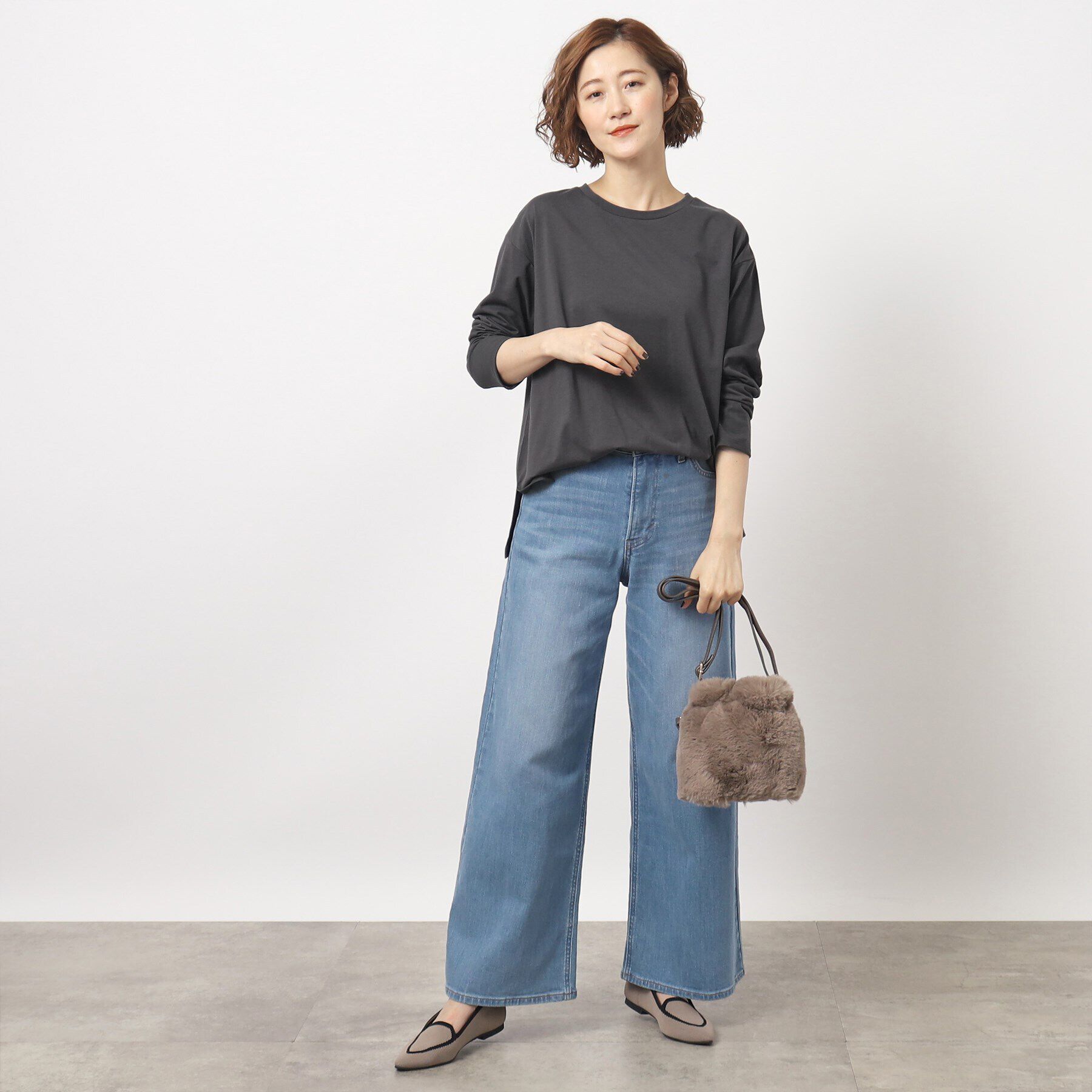 grove「ベーシックロンT」|Tシャツ・カットソー|