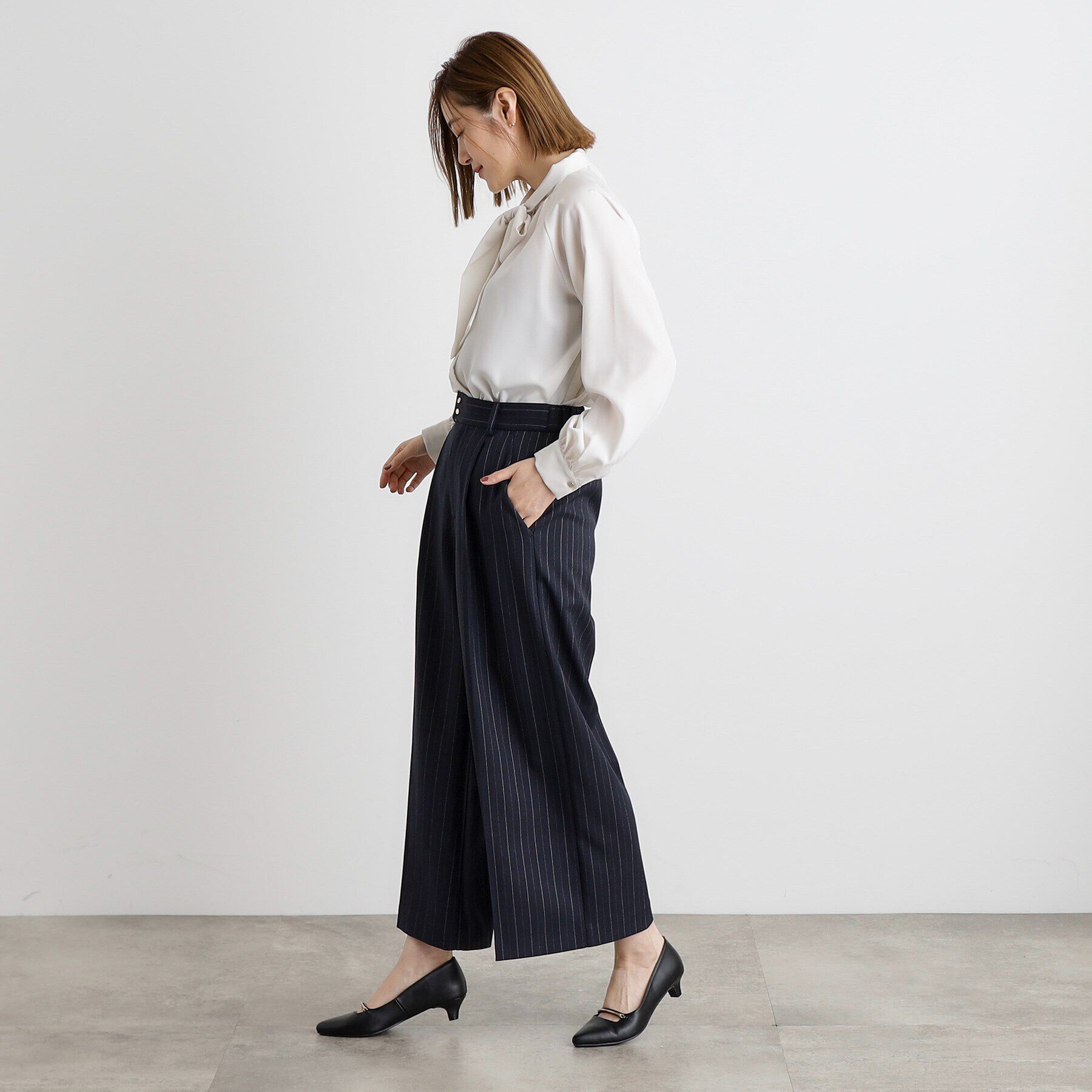 grove「クロップドワイドパンツ」|その他|