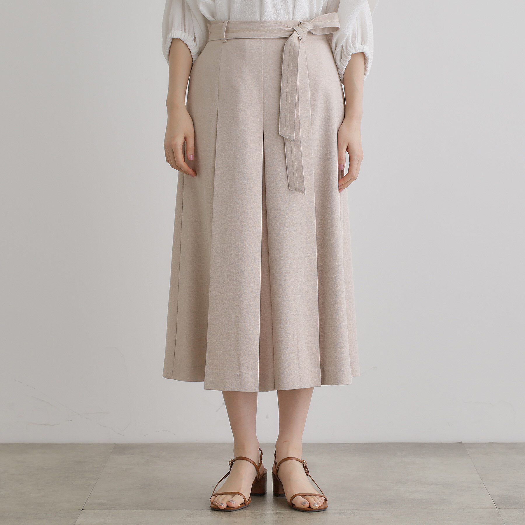 grove「サッシュベルトスカートライクパンツ」|その他|