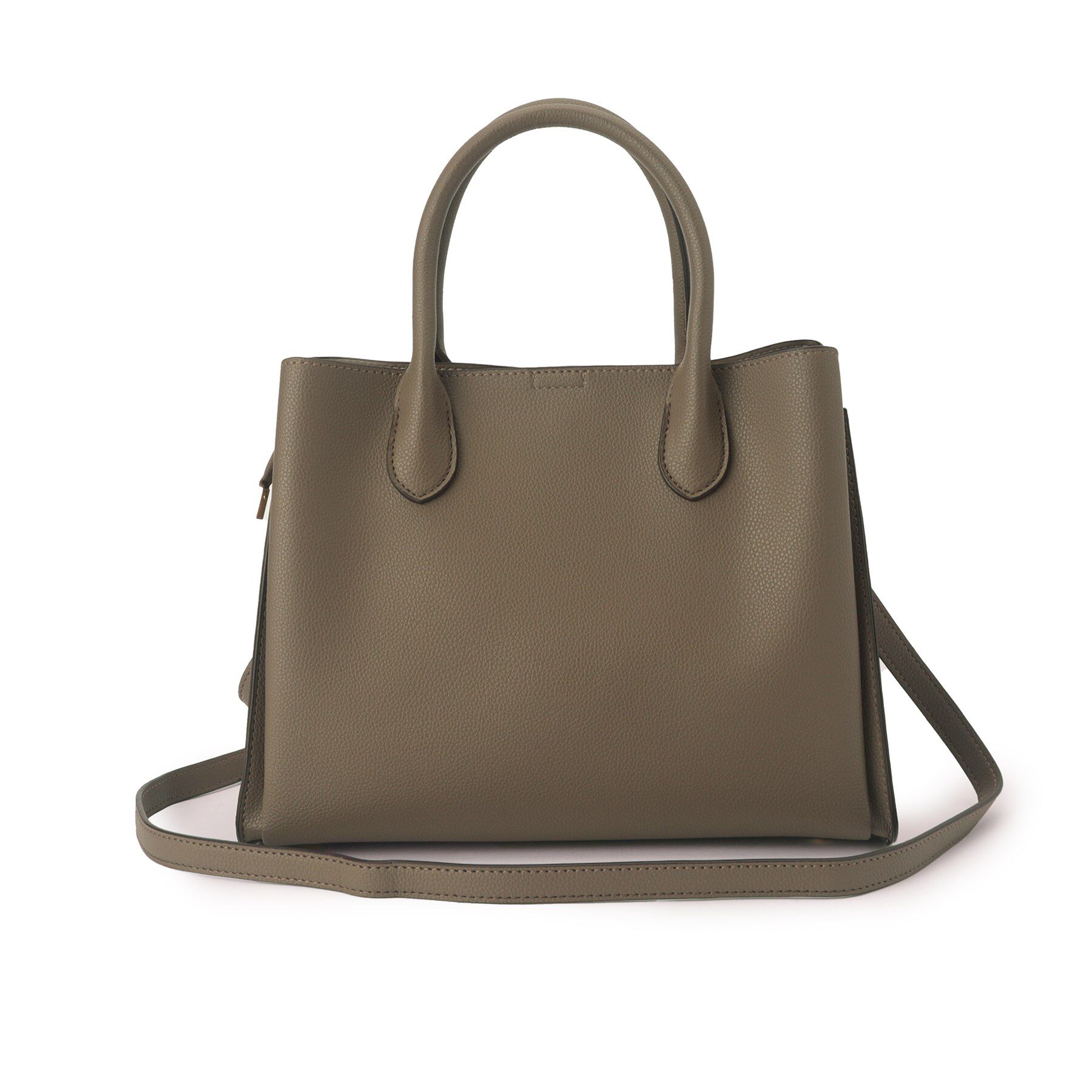 grove「【人間工学】中仕切りバイカラー2WAYトート」|トートバッグ|