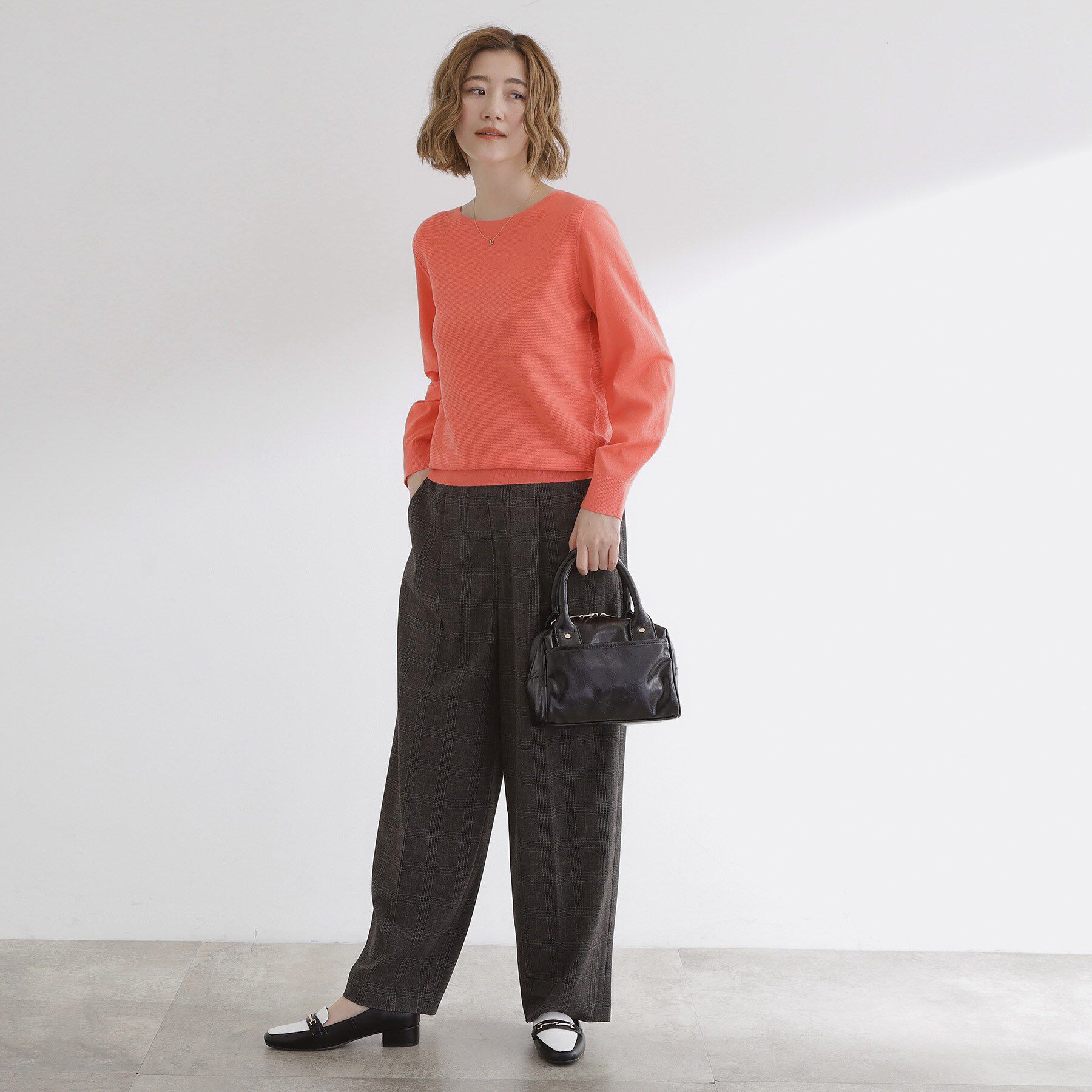 grove「ワイドハンドル2WAYボストンバッグ」|ボストンバッグ|