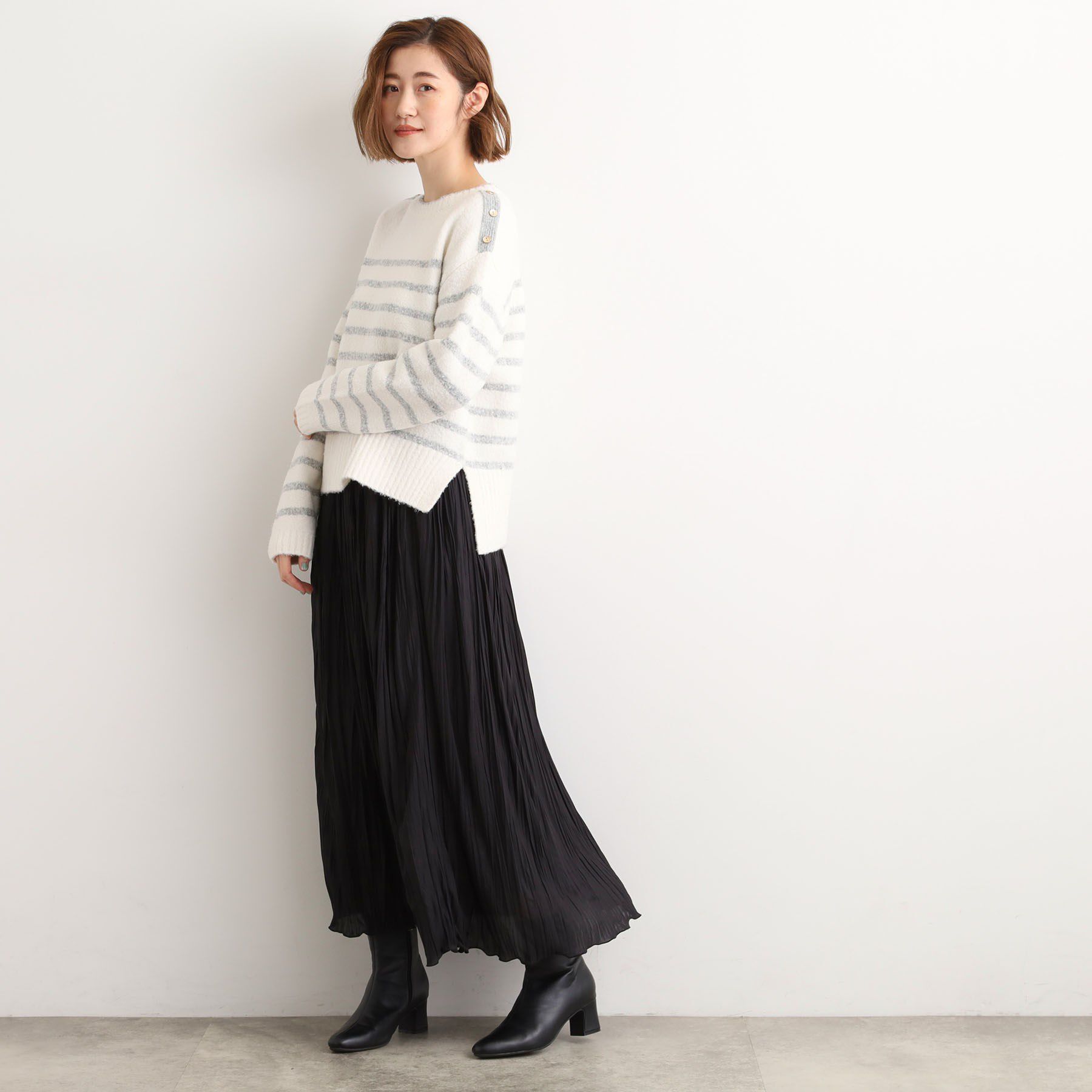 grove「花柄アソートプリーツスカート」|スカート|