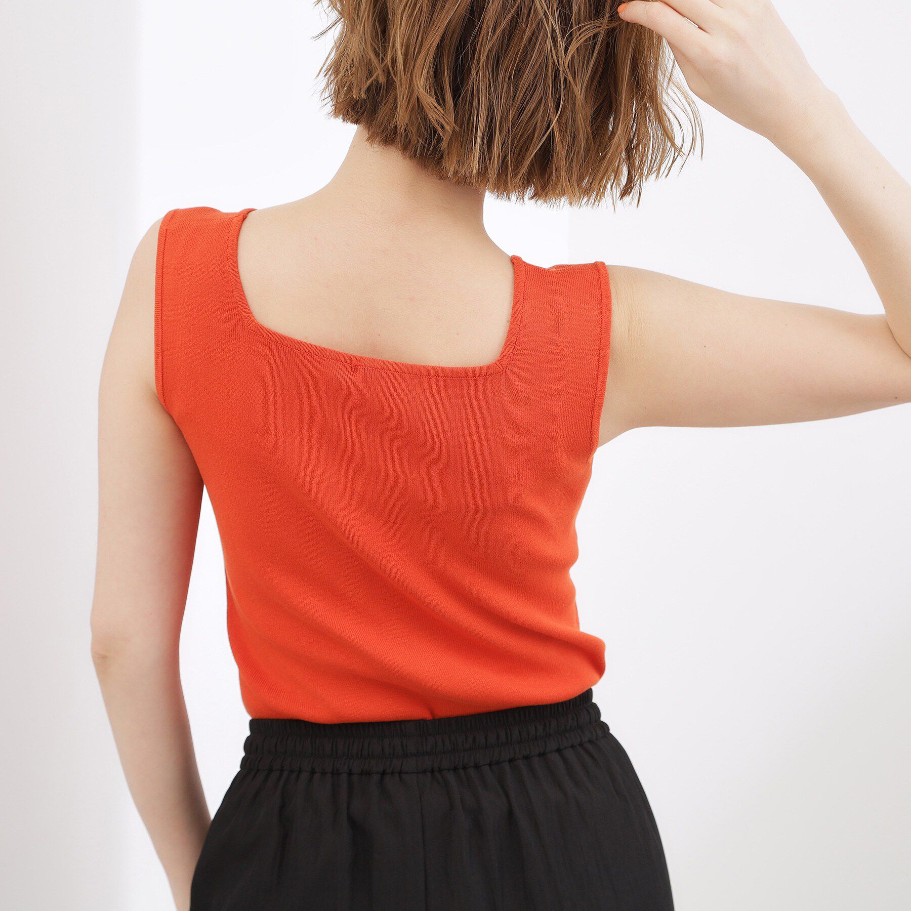 grove「2WAYスクエアニットタンク」|キャミソール|