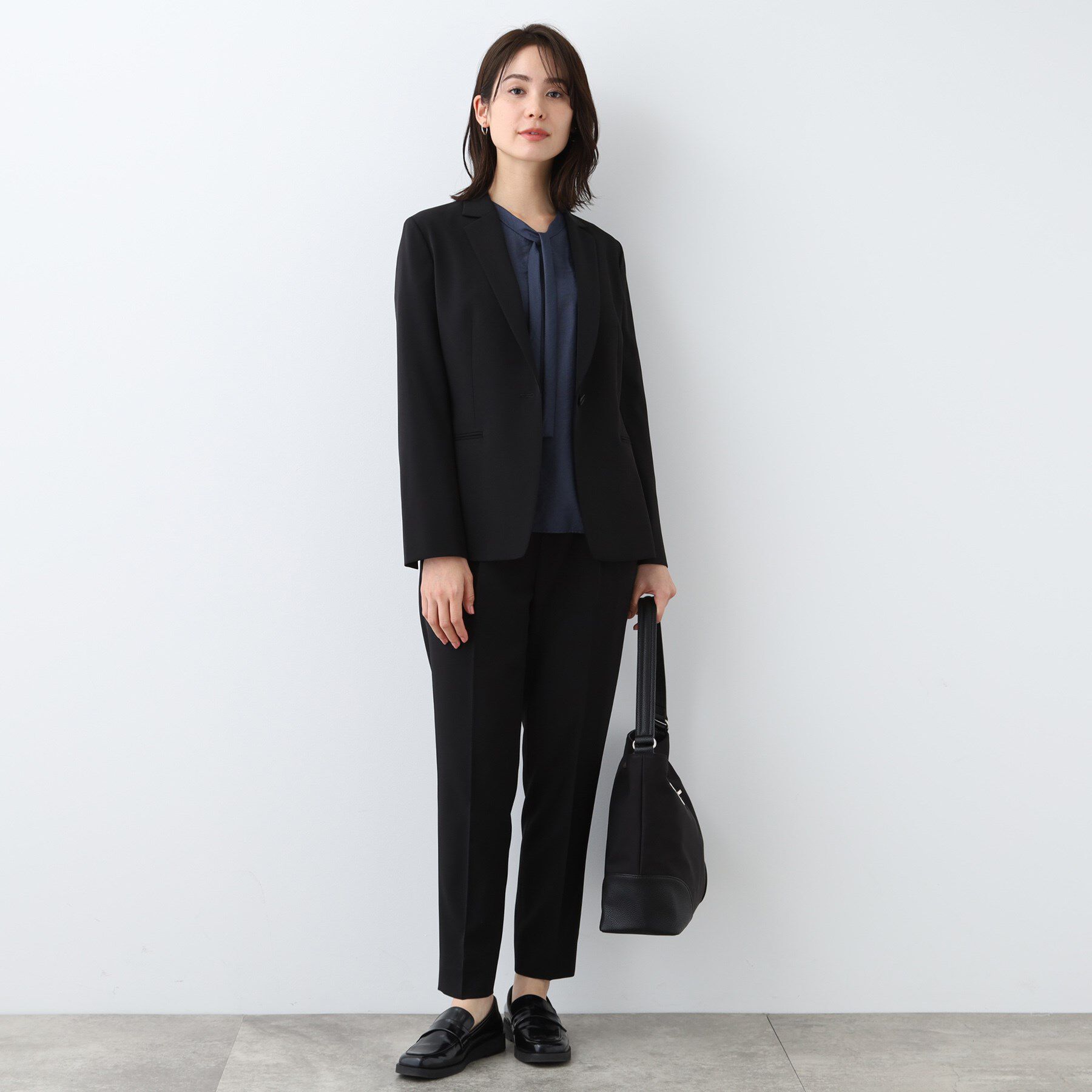 INDIVI「【洗える／UVケア／スーツ】ストレッチテーラードカラージャケット」|スーツ|