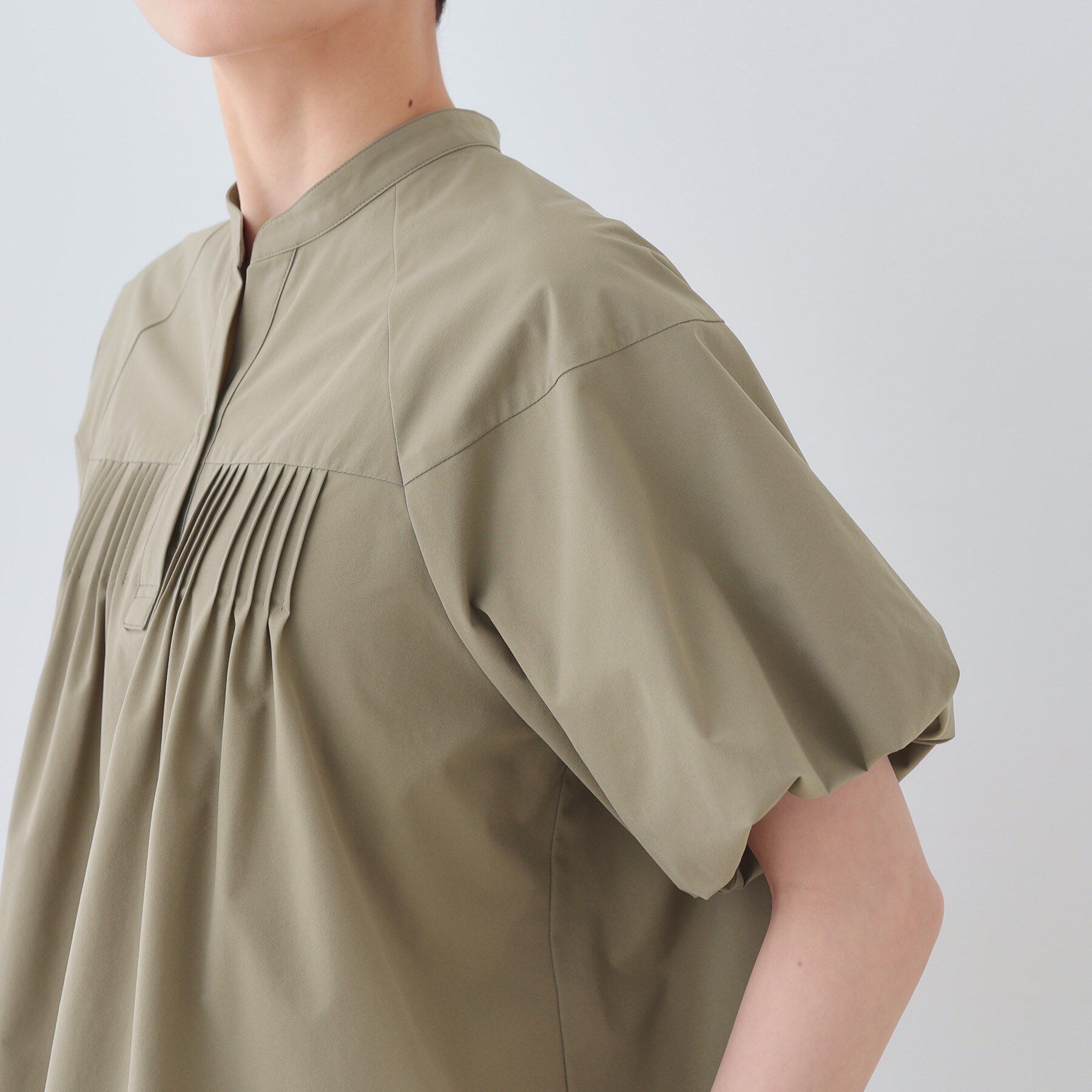 INDIVI「【通気性◎撥水／UV／SETUP可能】アクティブブラウス」|シャツ・ブラウス|