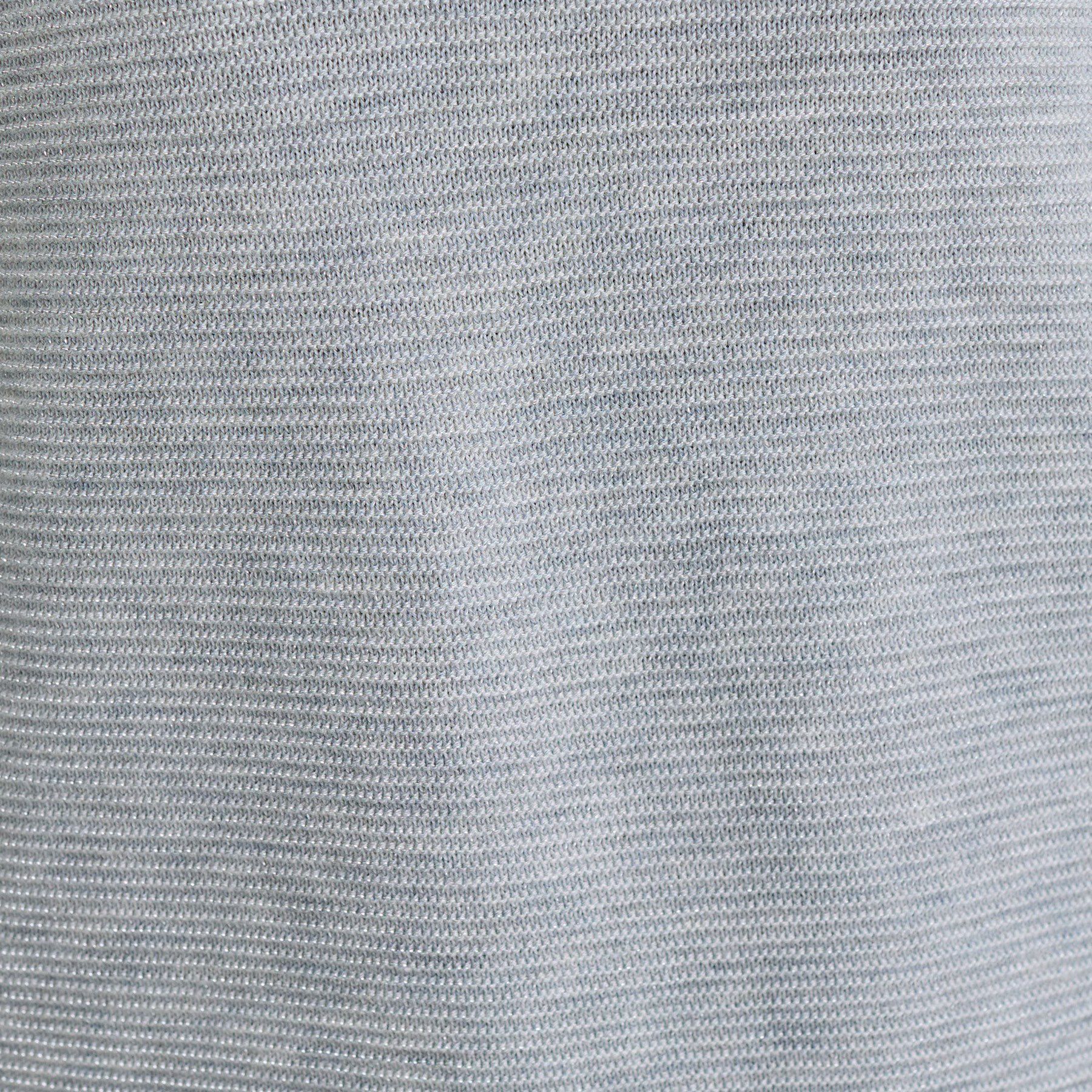 INDIVI「【ウール混ラメ素材】Vネック煌めきニット」|ニット・セーター|