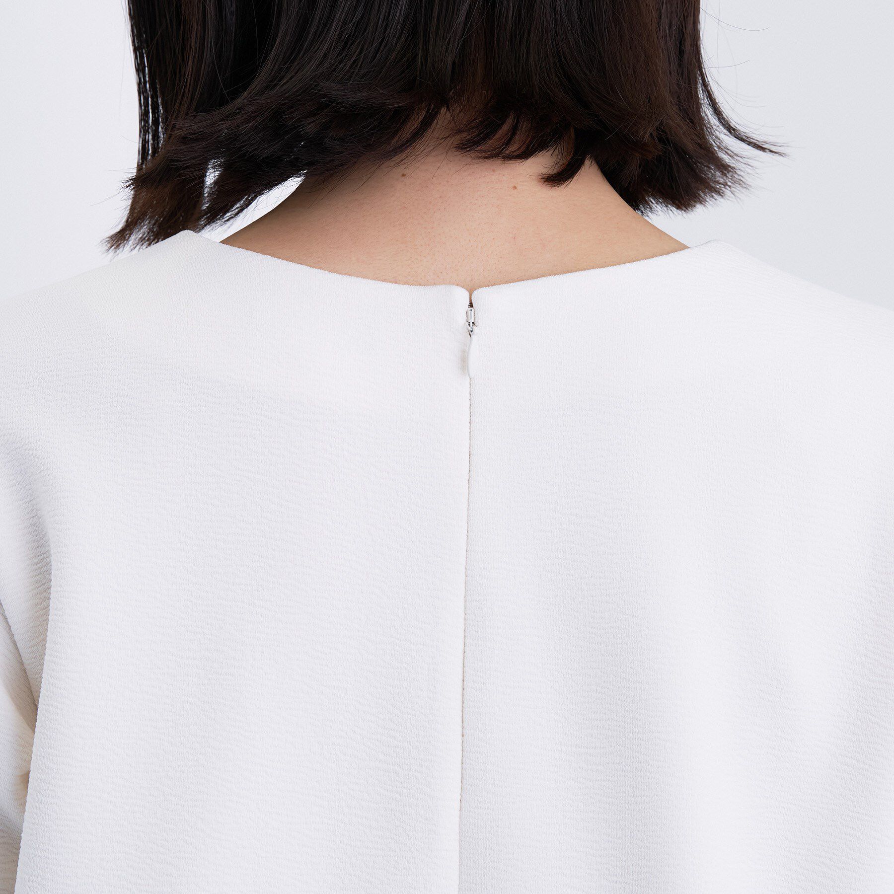 INDIVI「【SETUP可能／袖コンシャス】ダンボールジャージトップス」|Tシャツ・カットソー|