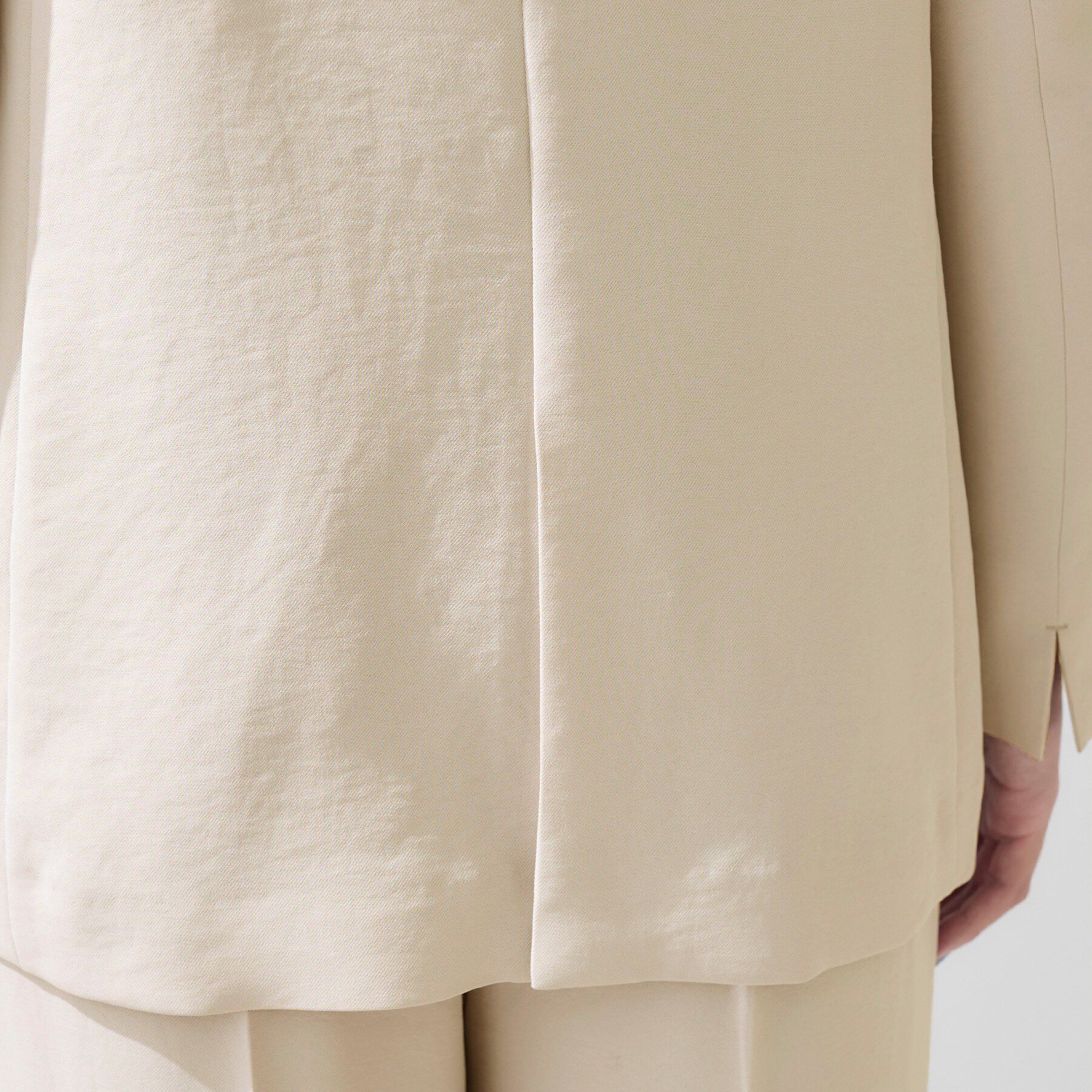 INDIVI「【洗える／多機能／SETUP可】着る日傘ダブルジャケット」|テーラードジャケット|