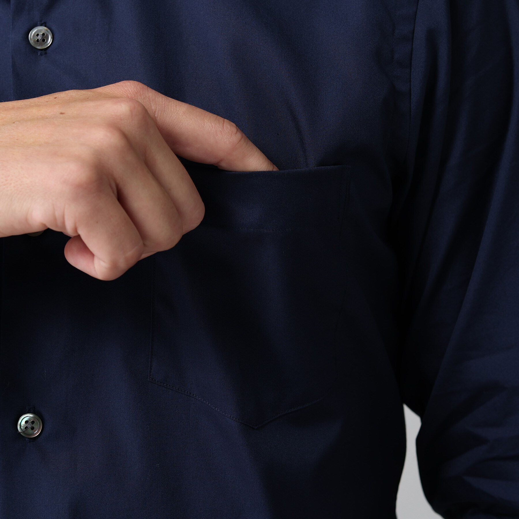 TAKEO KIKUCHI「【Made in JAPAN】ブロード レギュラーカラー ドレスシャツ」|シャツ・ブラウス|