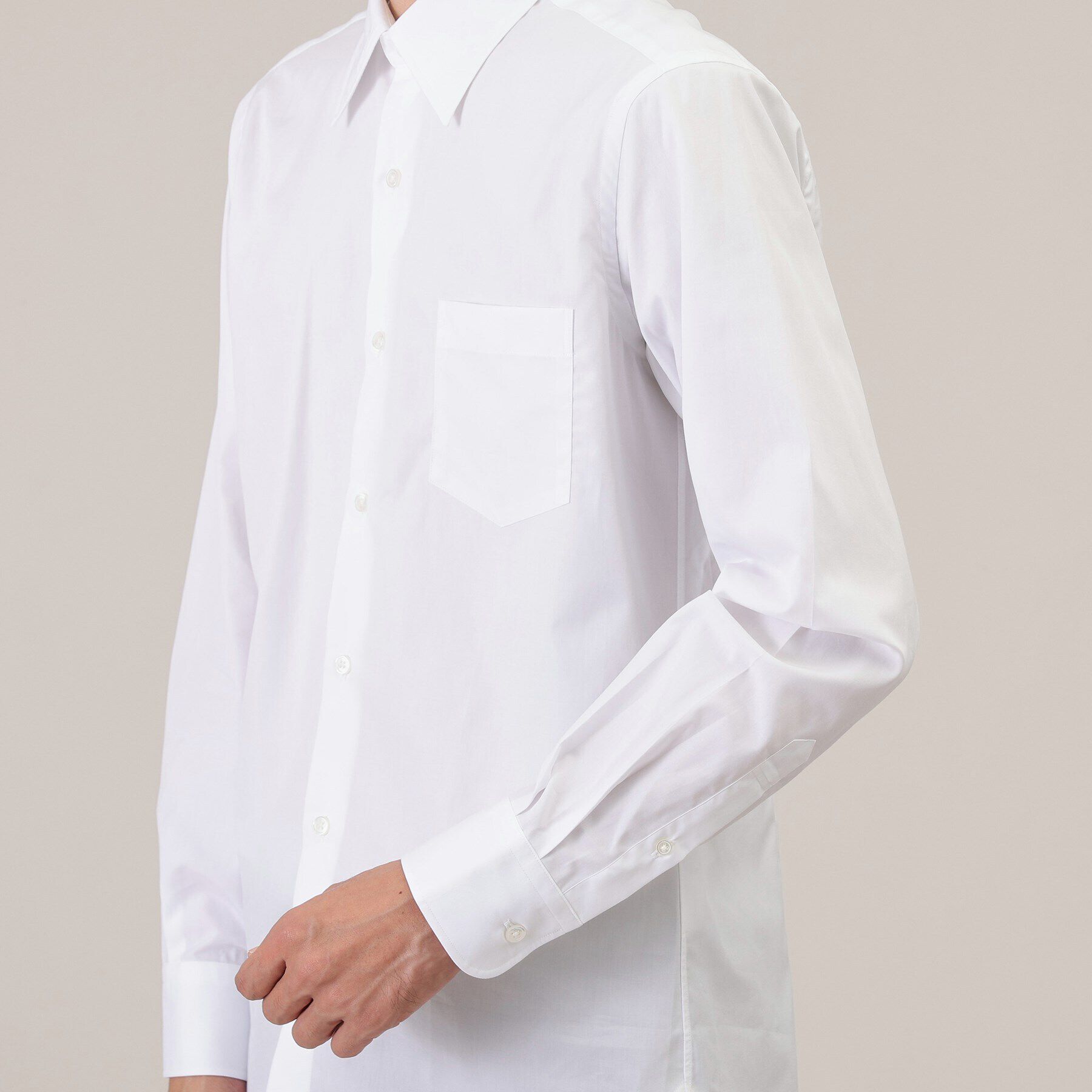 TAKEO KIKUCHI「【Made in JAPAN】ブロード レギュラーカラー ドレスシャツ」|シャツ・ブラウス|