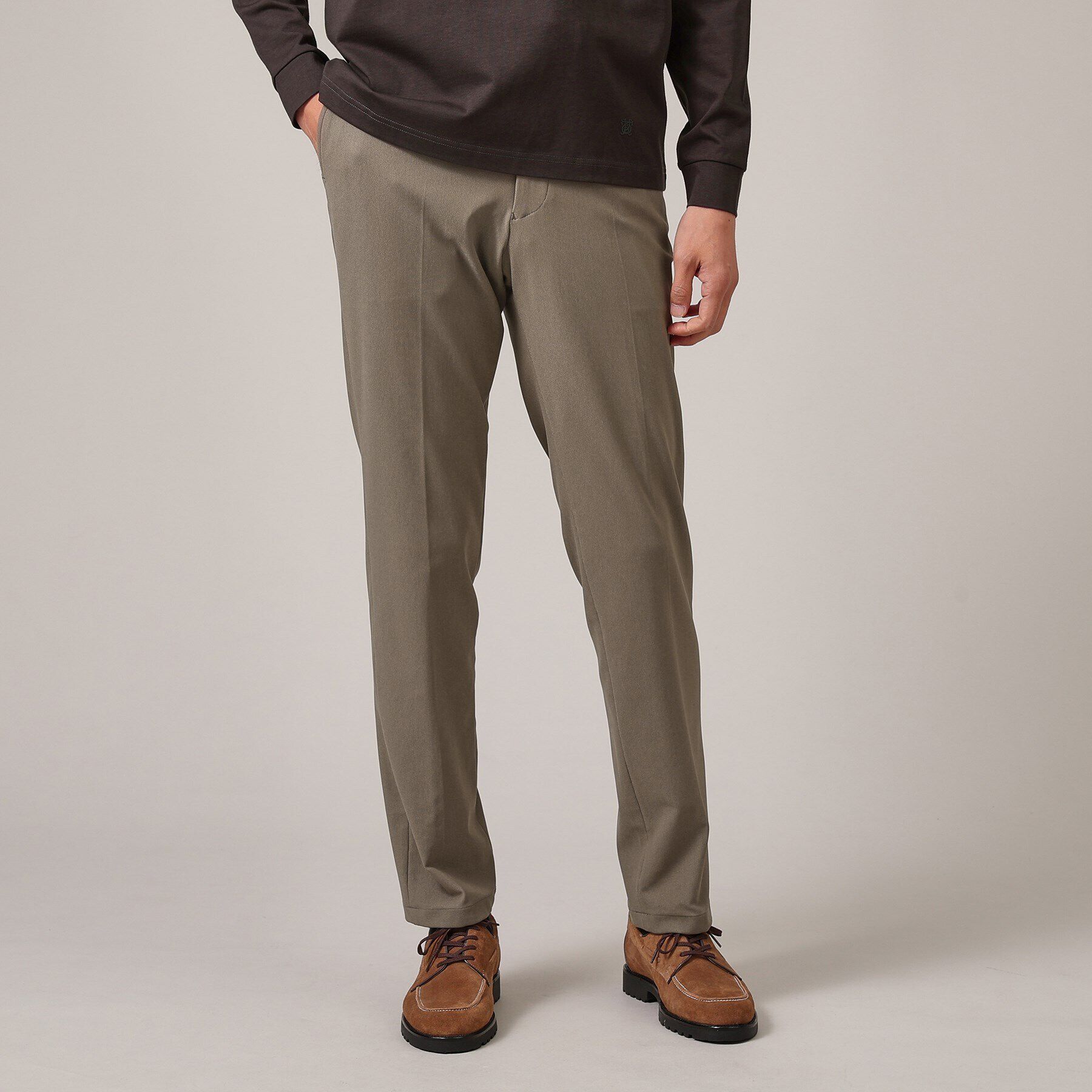 TAKEO KIKUCHI「【360&deg;ストレッチ／セットアップ対応】None Of Stress パンツ」|その他|ベージュ(053)