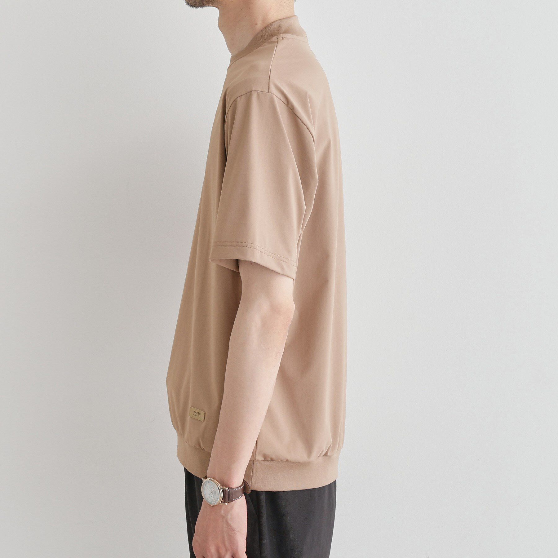 TAKEO KIKUCHI「【COOL CITY WEAR】テーラードTシャツ /接触冷感」|Tシャツ・カットソー|