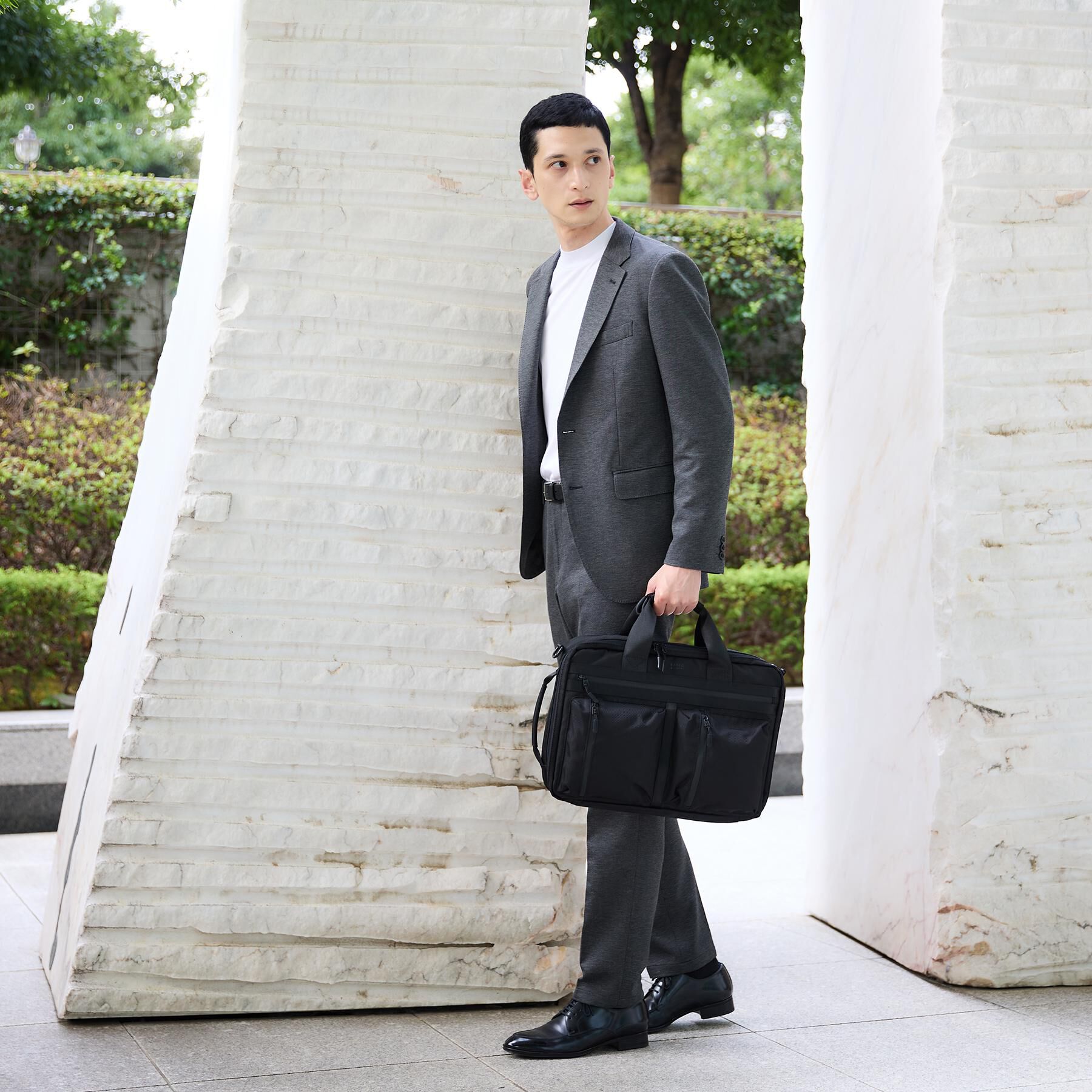 TAKEO KIKUCHI「【3WAY】ラージキャパシティ ブリーフバッグ」|ビジネスバッグ|