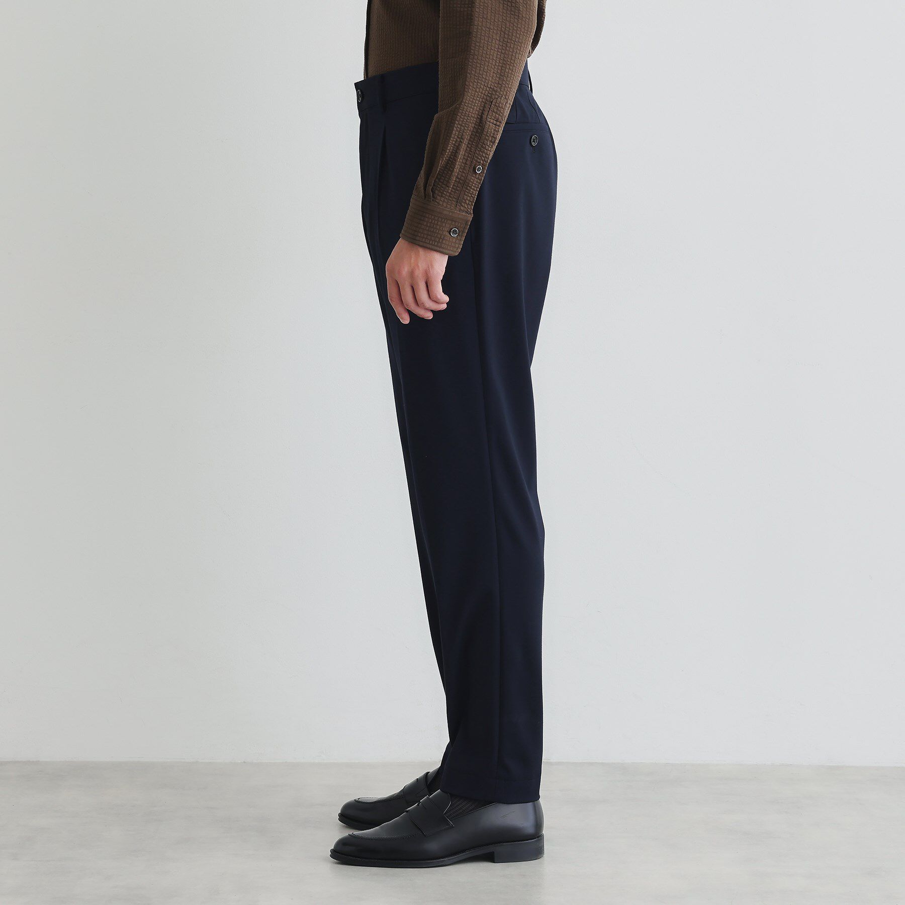 TAKEO KIKUCHI「サイドゴアウエスト スリム スラックス」|その他|