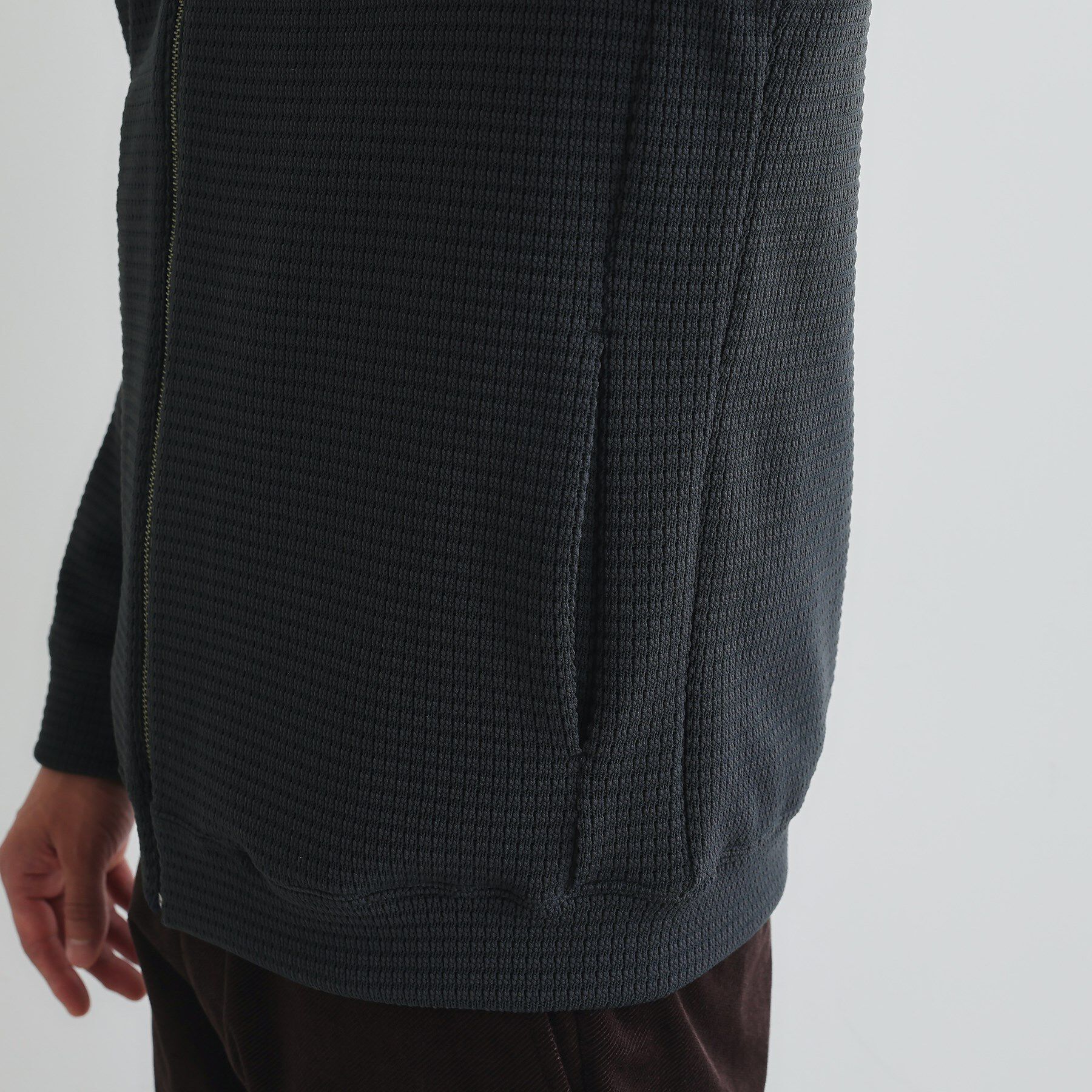 TAKEO KIKUCHI「ニットライクジャージ ブルゾン」|ブルゾン・スタジャン|