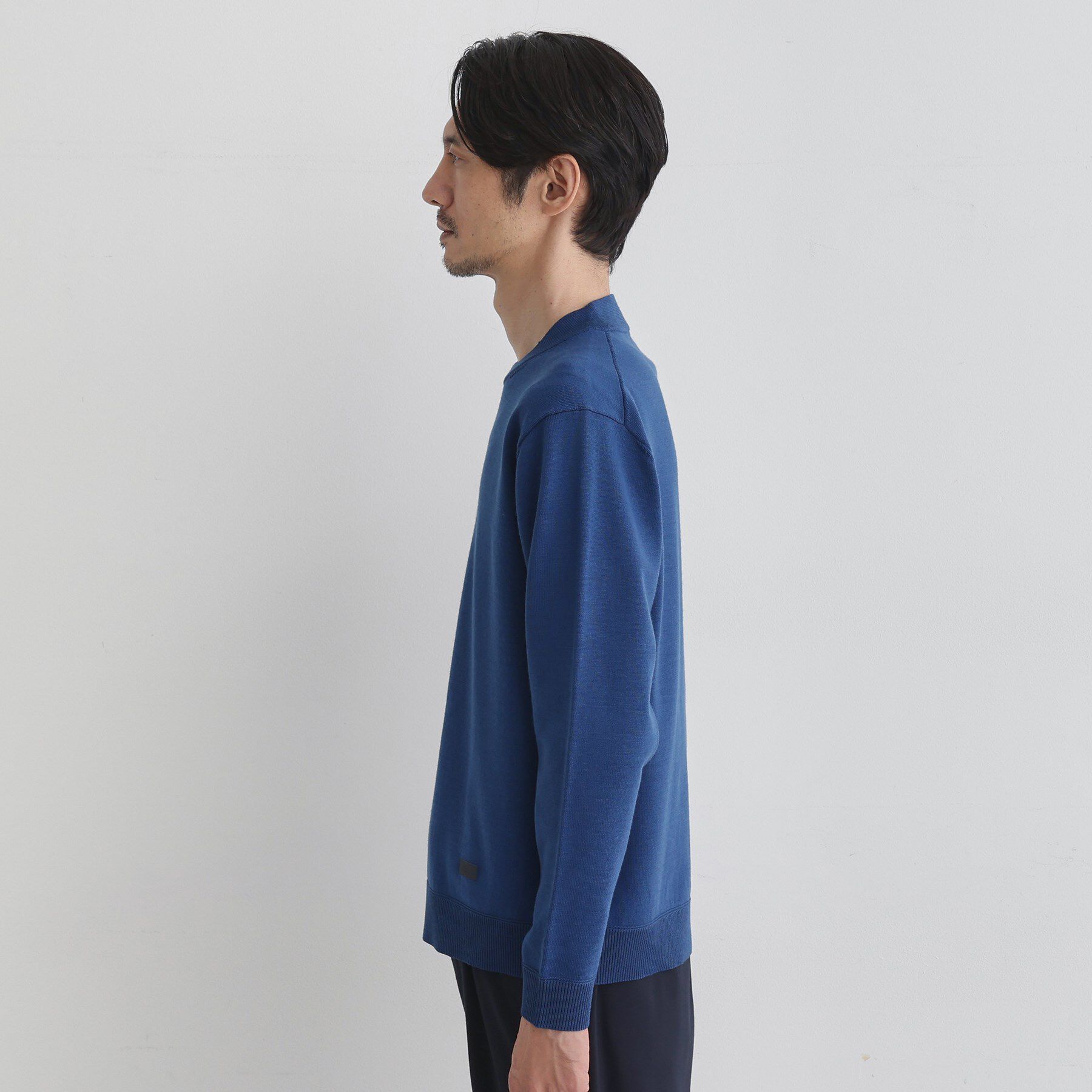 TAKEO KIKUCHI「【Sサイズ～】アンチピリング テーラードネック ニット」|ニット・セーター|