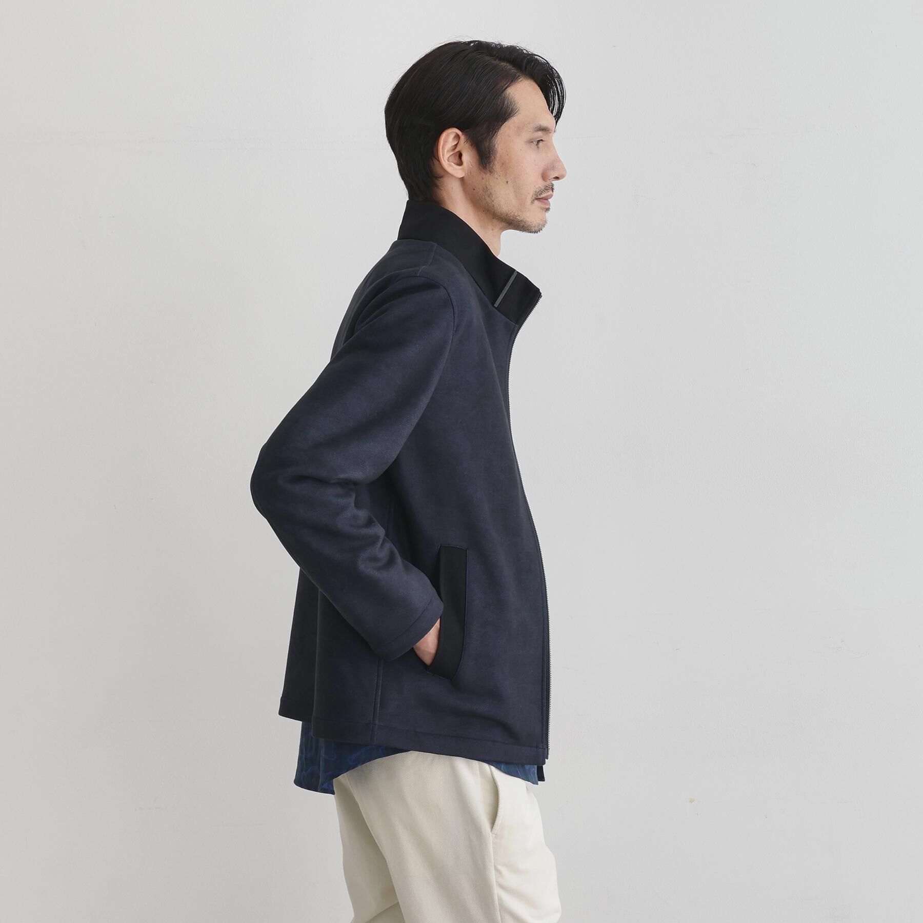 TAKEO KIKUCHI「【JUST ONE LAYER】ダウンファブリック ジップアップ フード ブルゾン」|ブルゾン・スタジャン|