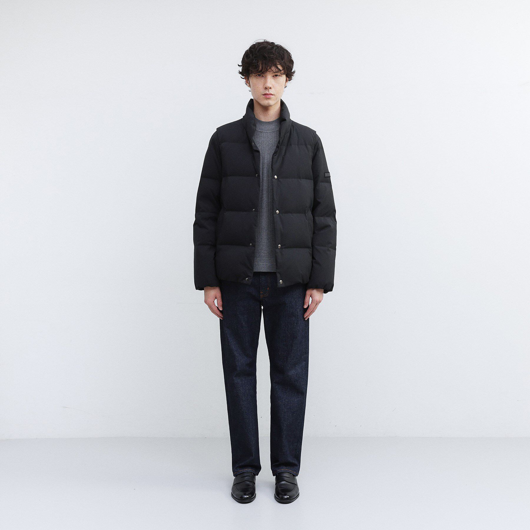 TAKEO KIKUCHI「【袖取り外し可】デタッチャブル ダウンブルゾン」|ダウン|