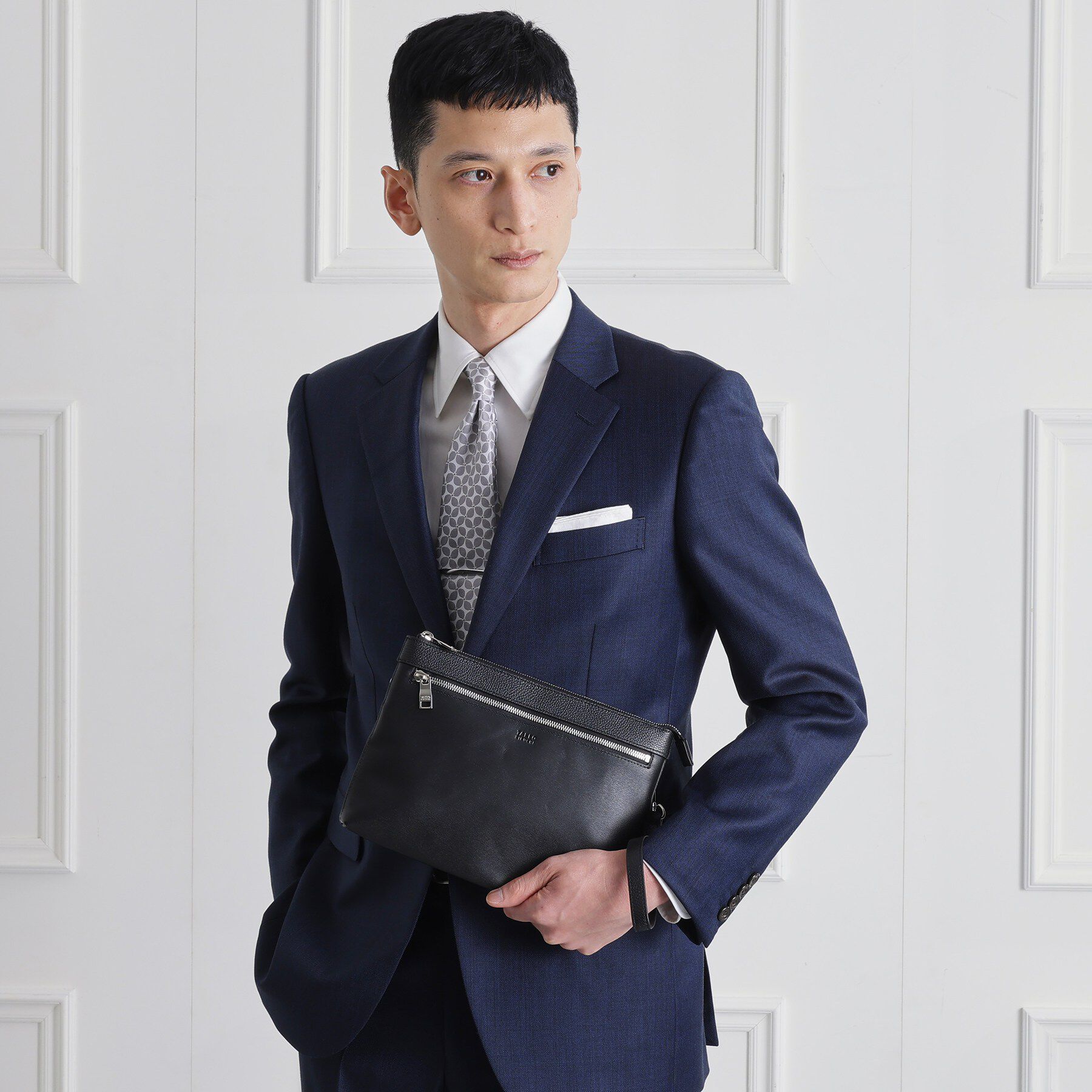 TAKEO KIKUCHI「レザー2WAYクラッチバッグ」|クラッチバッグ|