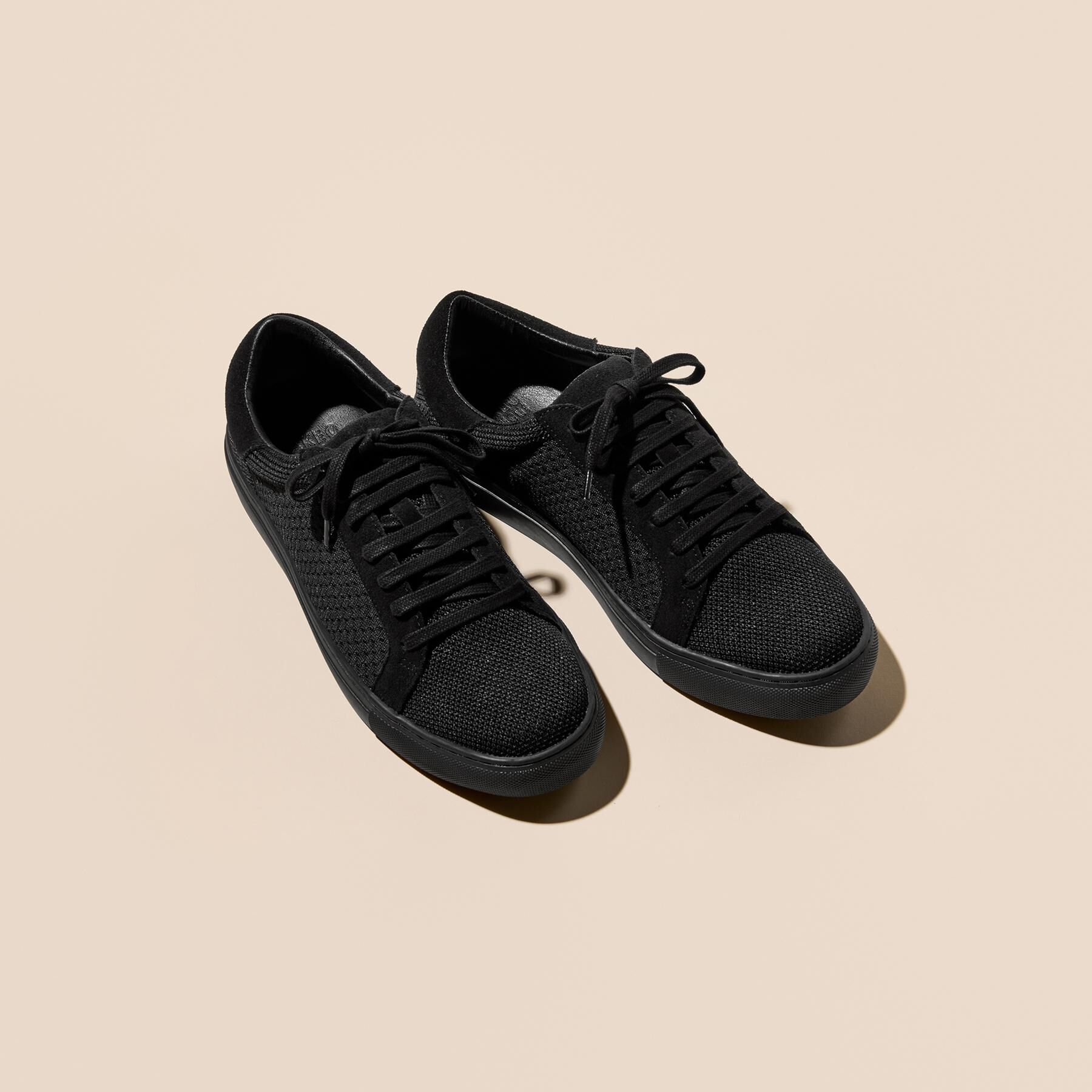 TAKEO KIKUCHI「ニットアッパースニーカー」|スニーカー|ブラック(019)