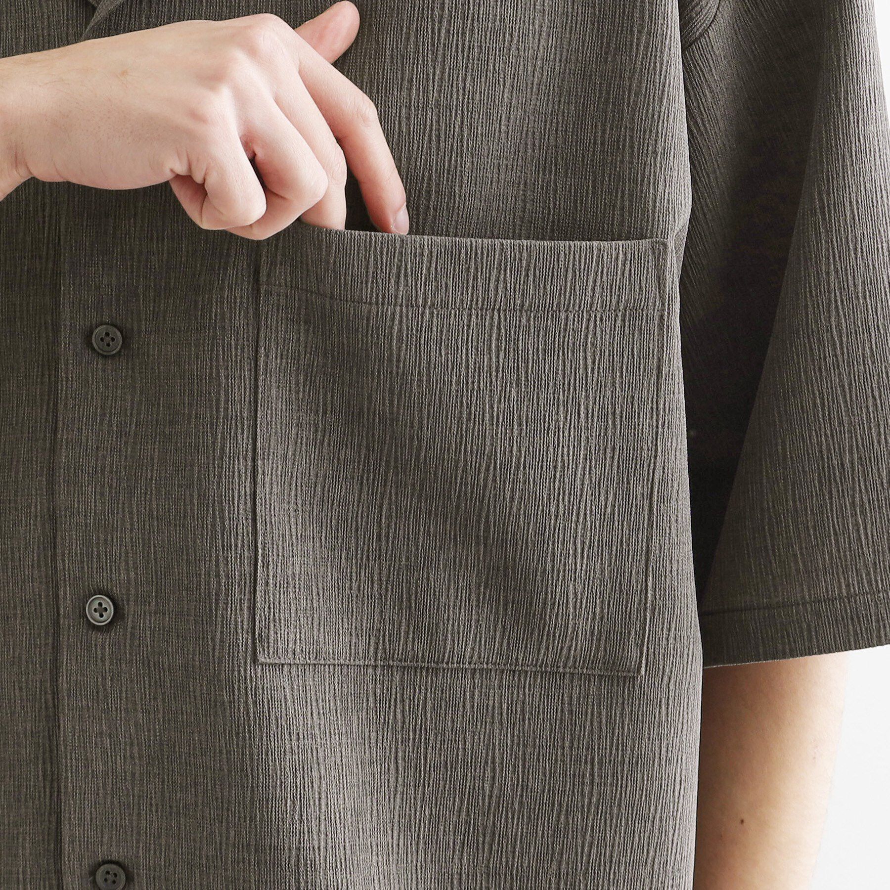 tk.TAKEO KIKUCHI「【セットアップ対応】テッククレープシャツ」|シャツ・ブラウス|