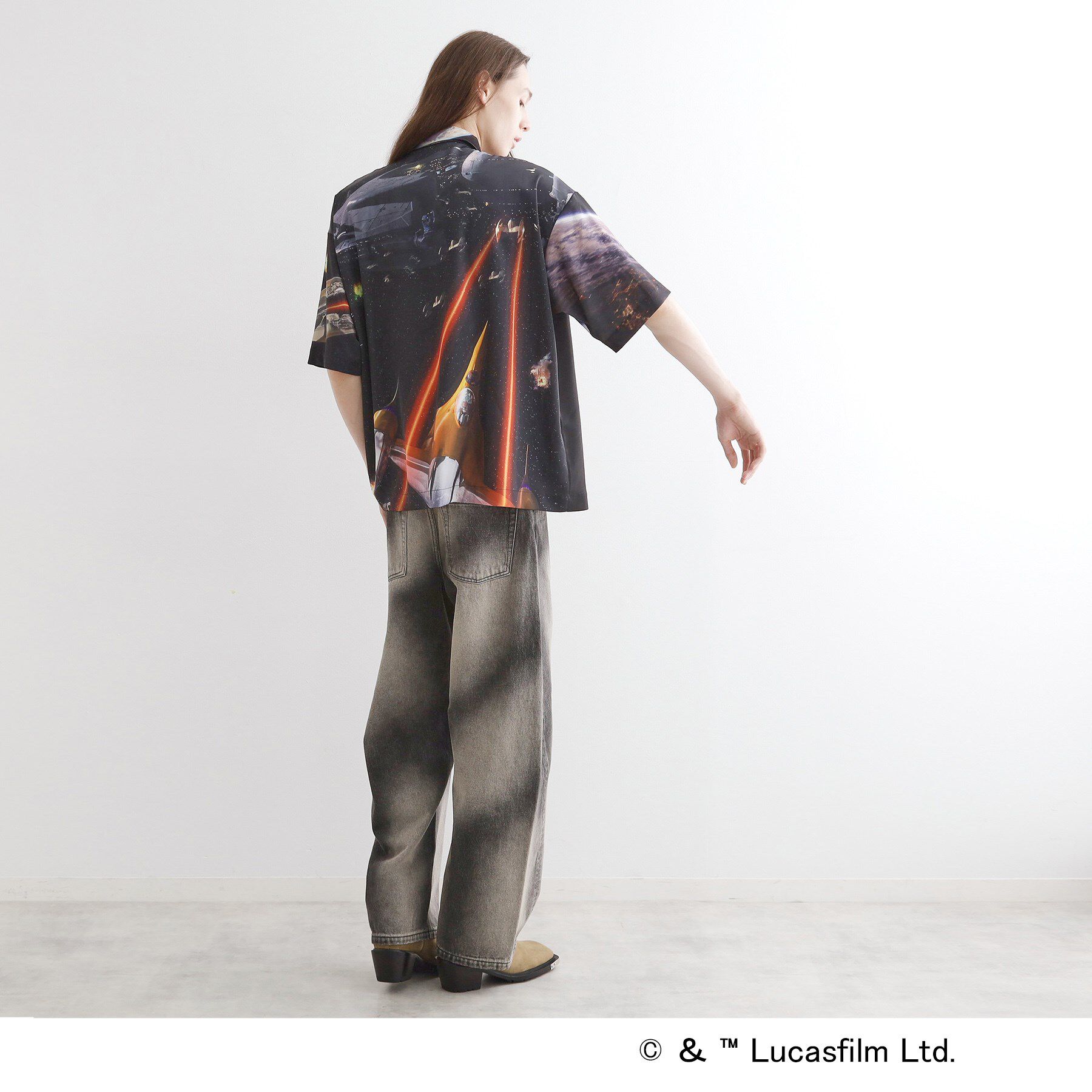 tk.TAKEO KIKUCHI「【STAR WARS】Capsule Collection 2WAY半袖シャツ」|シャツ・ブラウス|