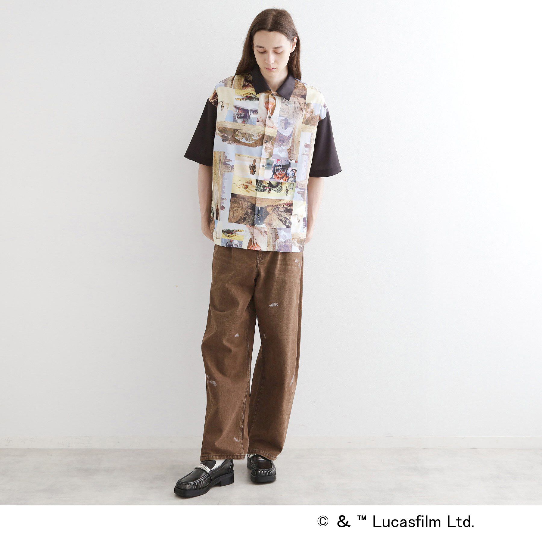 tk.TAKEO KIKUCHI「【STAR WARS】Capsule Collection 2WAY半袖シャツ」|シャツ・ブラウス|