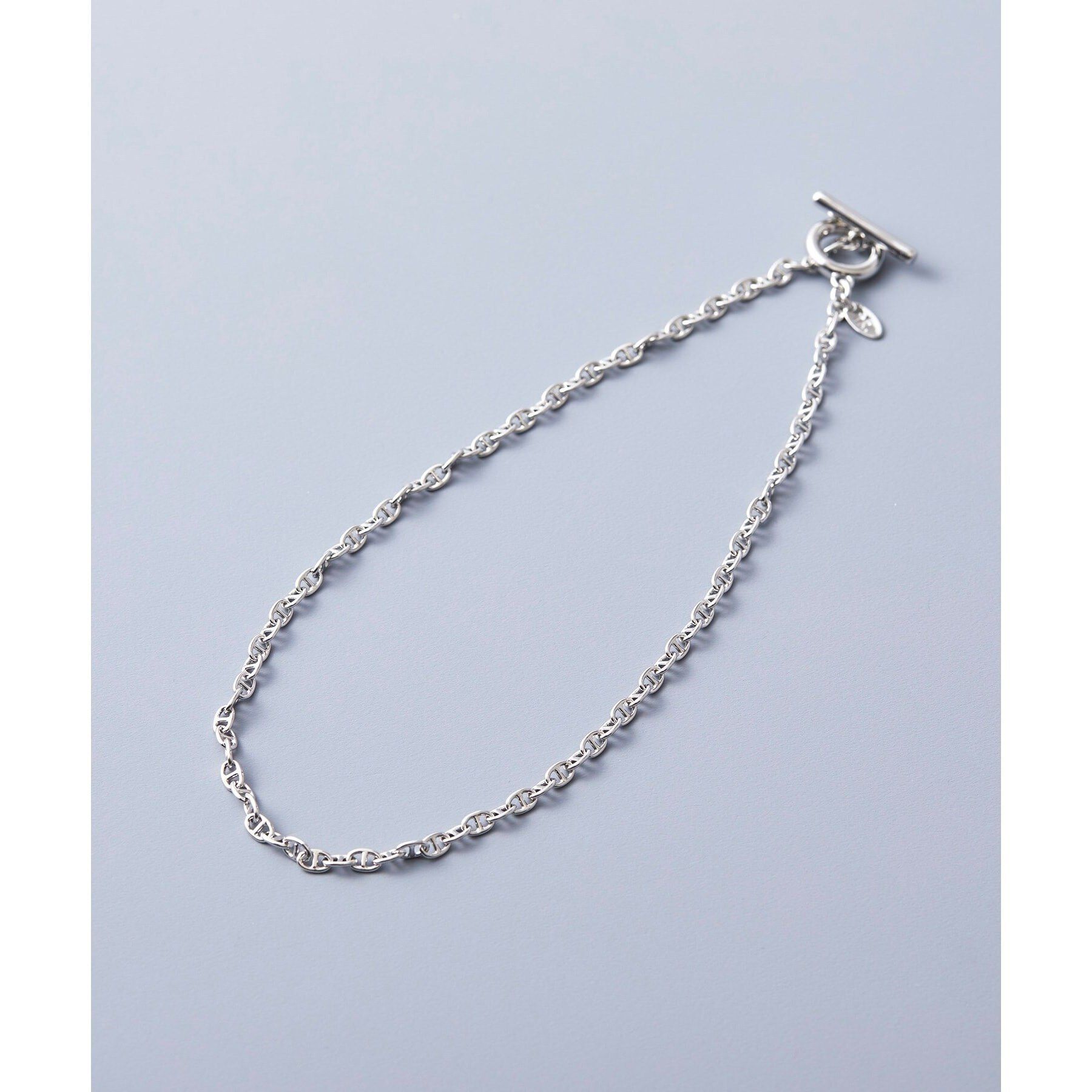 tk.TAKEO KIKUCHI「ASSORT CHAIN NECKLACE / アソートチェーンネックレス」|ネックレス|シルバー(306)