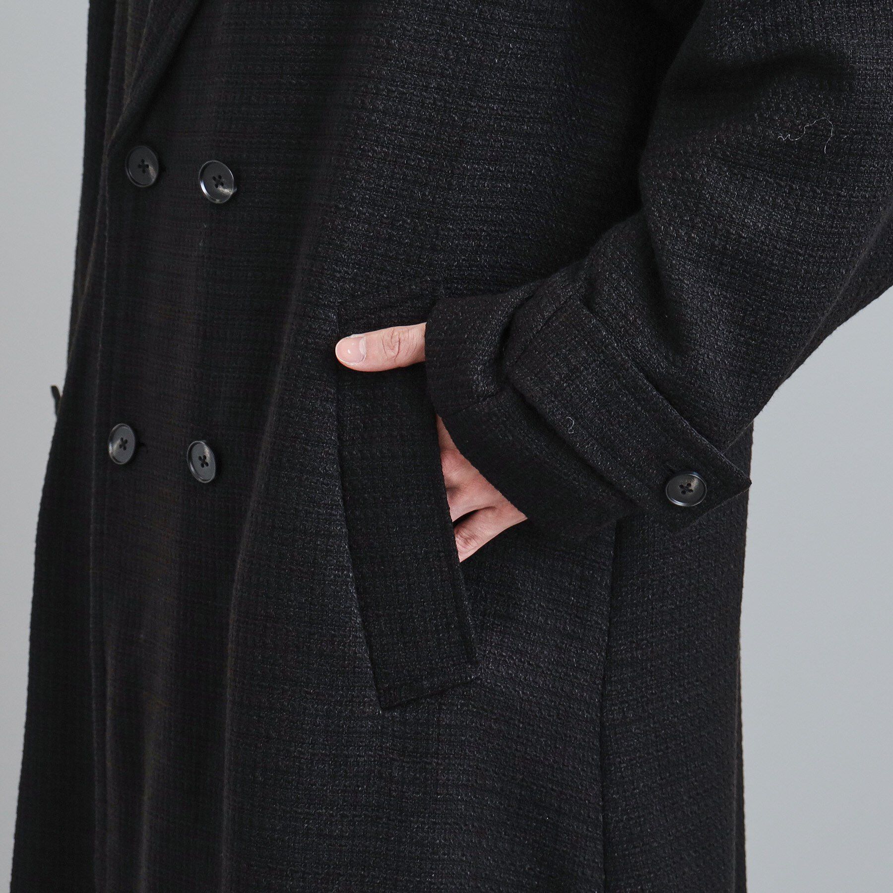 tk.TAKEO KIKUCHI「ツイードダブルオーバーコート」|その他|