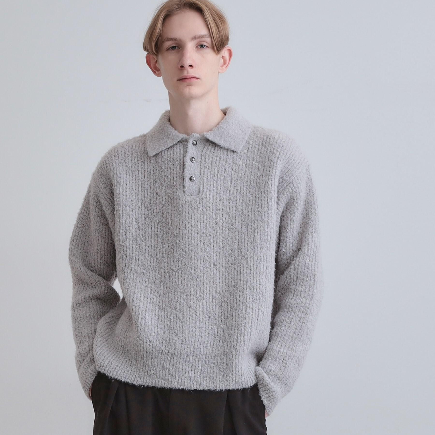 tk.TAKEO KIKUCHI「ブークレニットポロシャツ」|ニット・セーター|