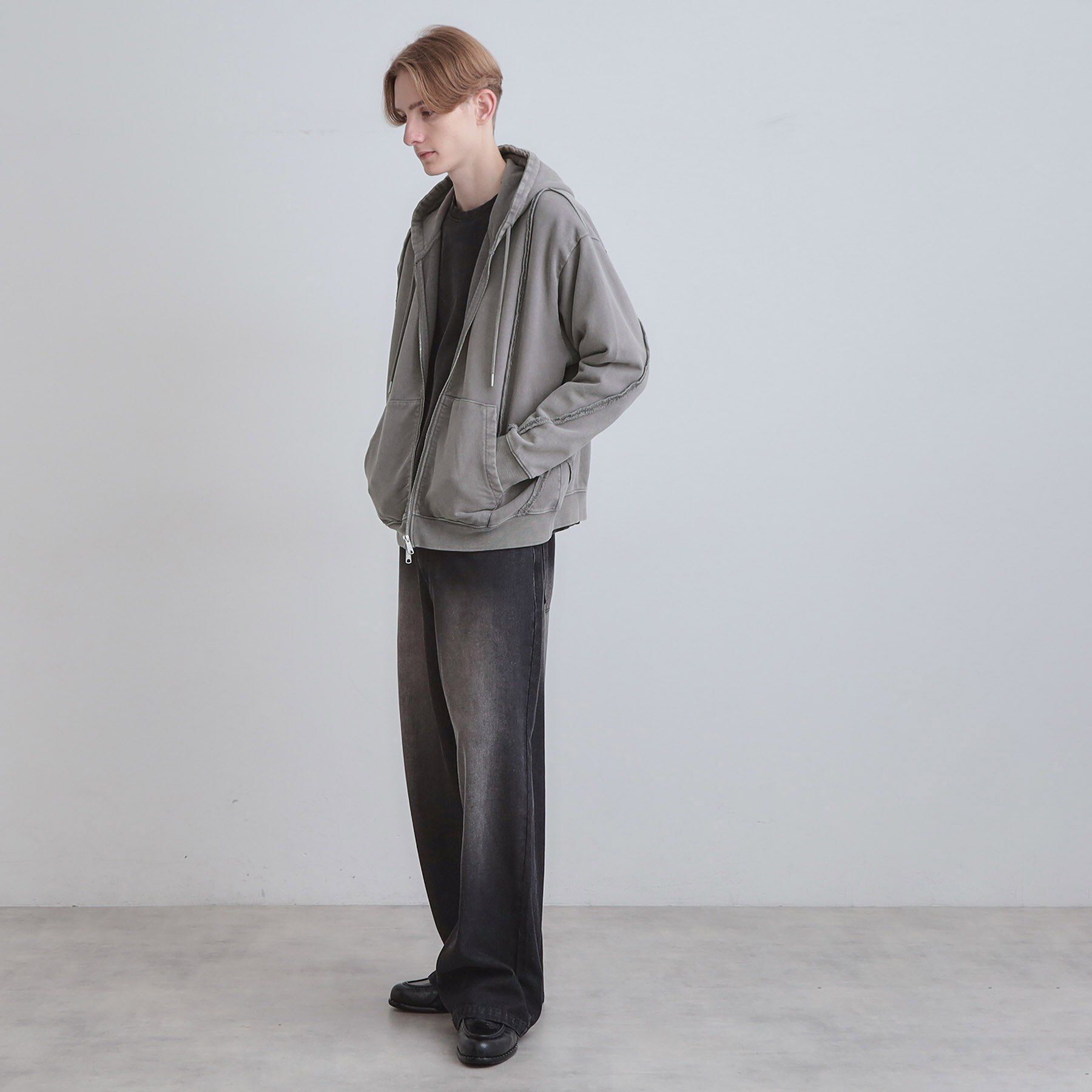 tk.TAKEO KIKUCHI「ヘヴィウェイトヴィンテージジップパーカ」|パーカー|