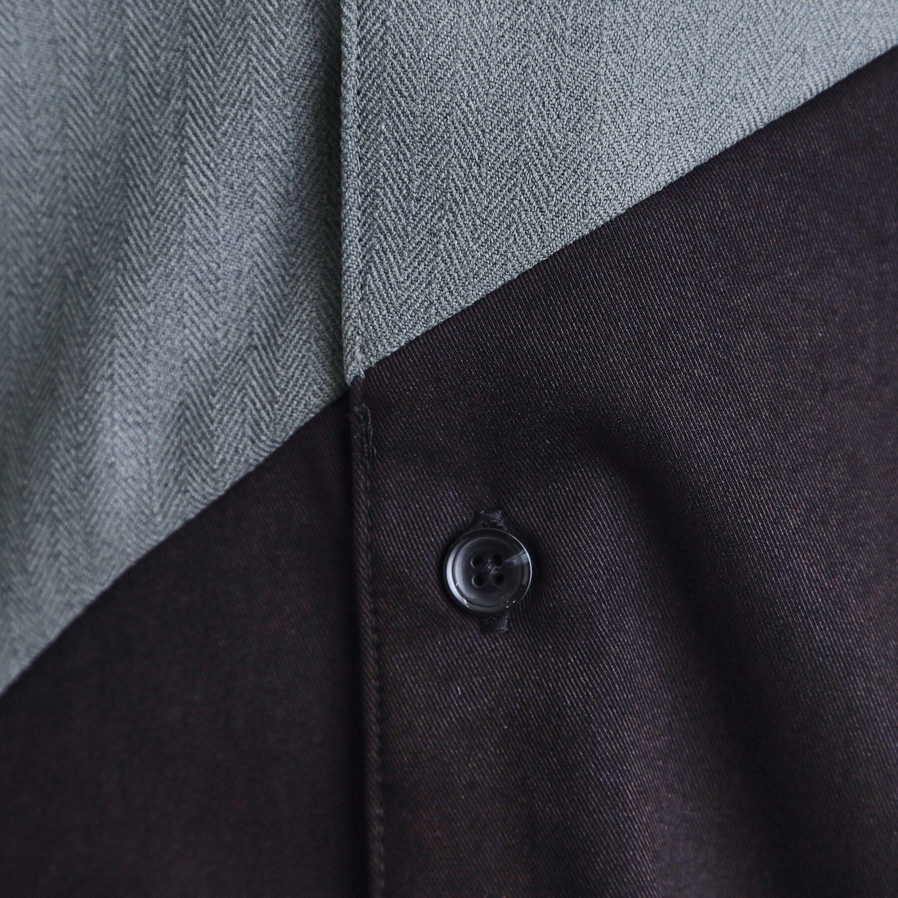 tk.TAKEO KIKUCHI「ヘリンボーンカーブスイッチシャツ」|シャツ・ブラウス|