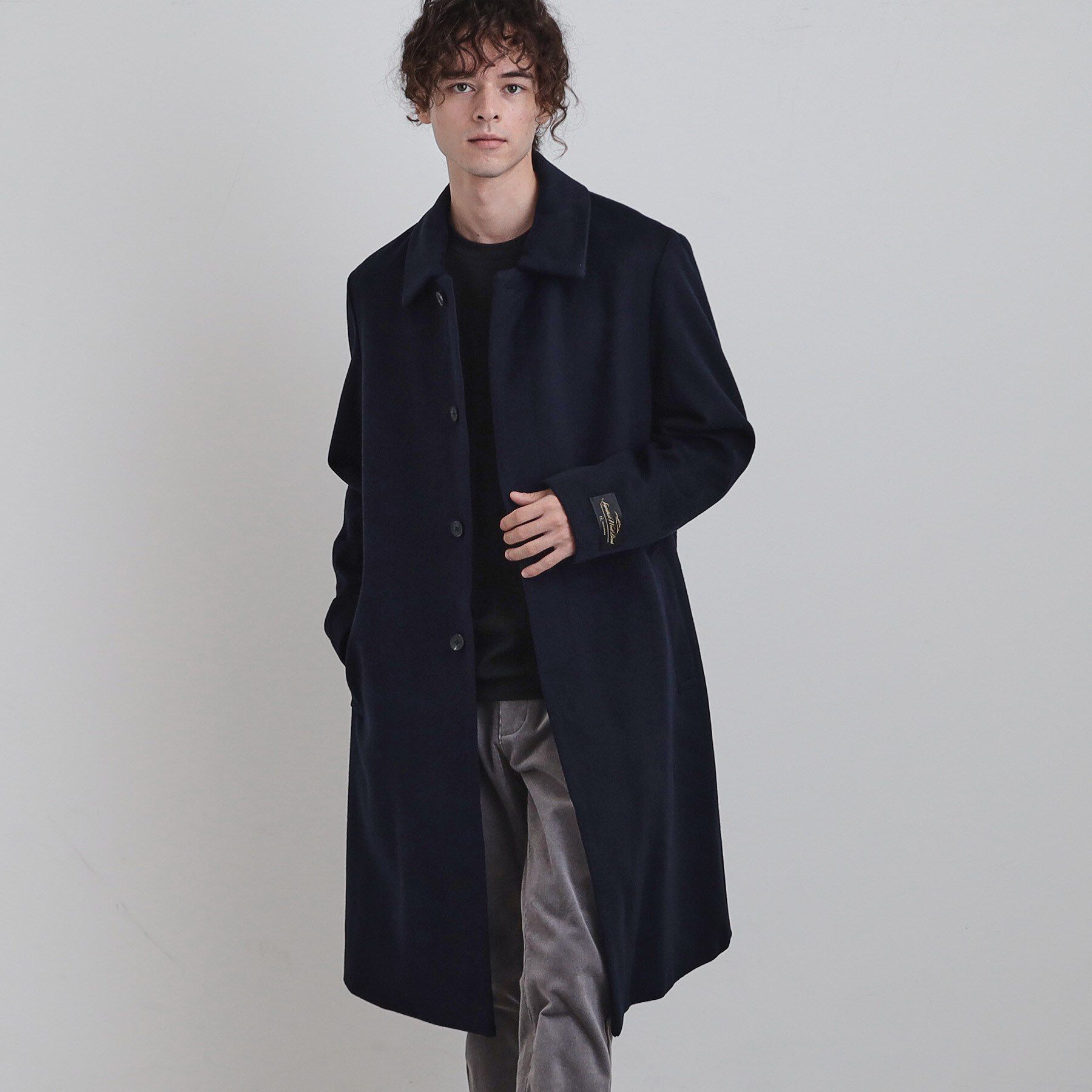 tk.TAKEO KIKUCHI「ステンカラーコート」|ステンカラーコート|ネイビー(094)
