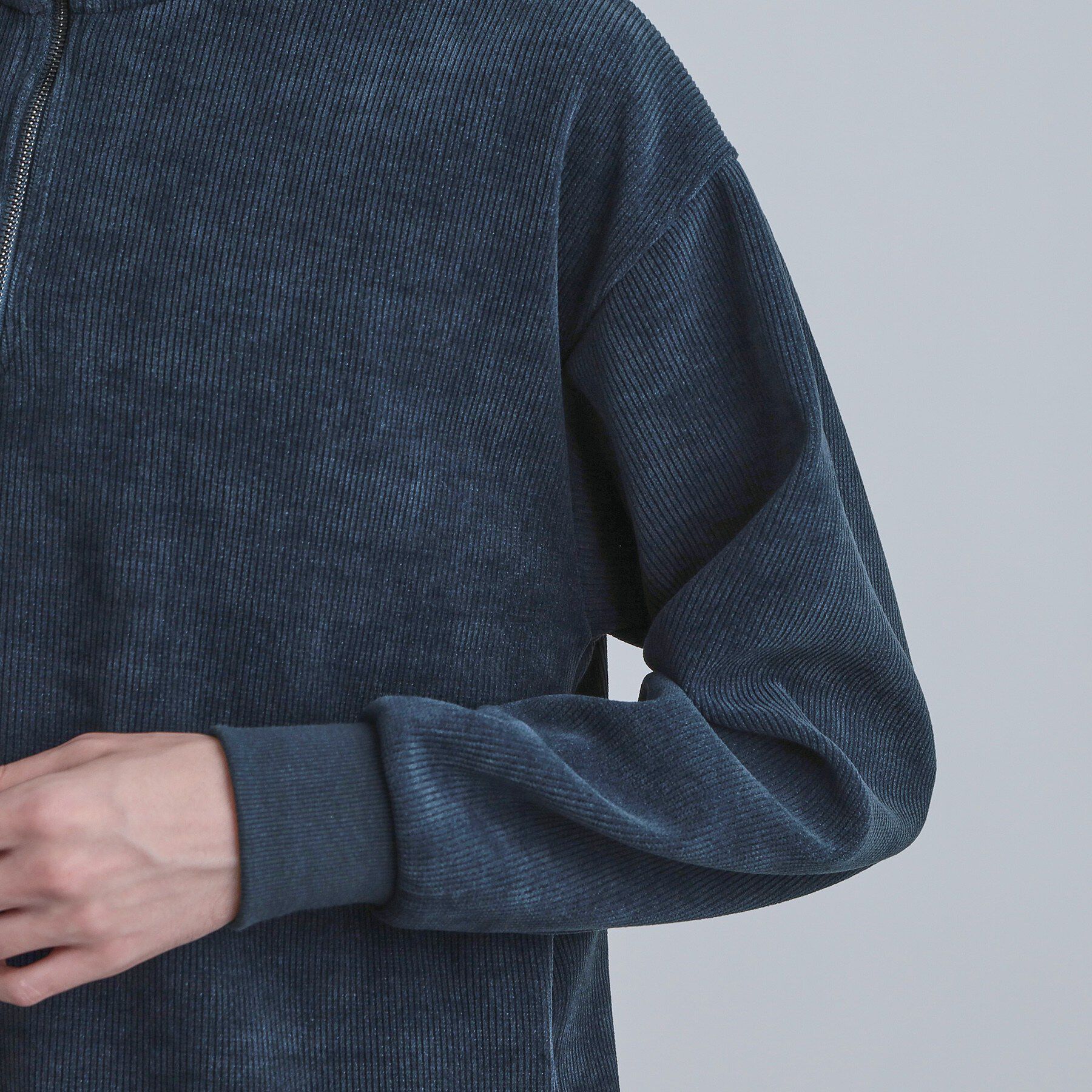 tk.TAKEO KIKUCHI「コーデュロイハーフジップ」|Tシャツ・カットソー|