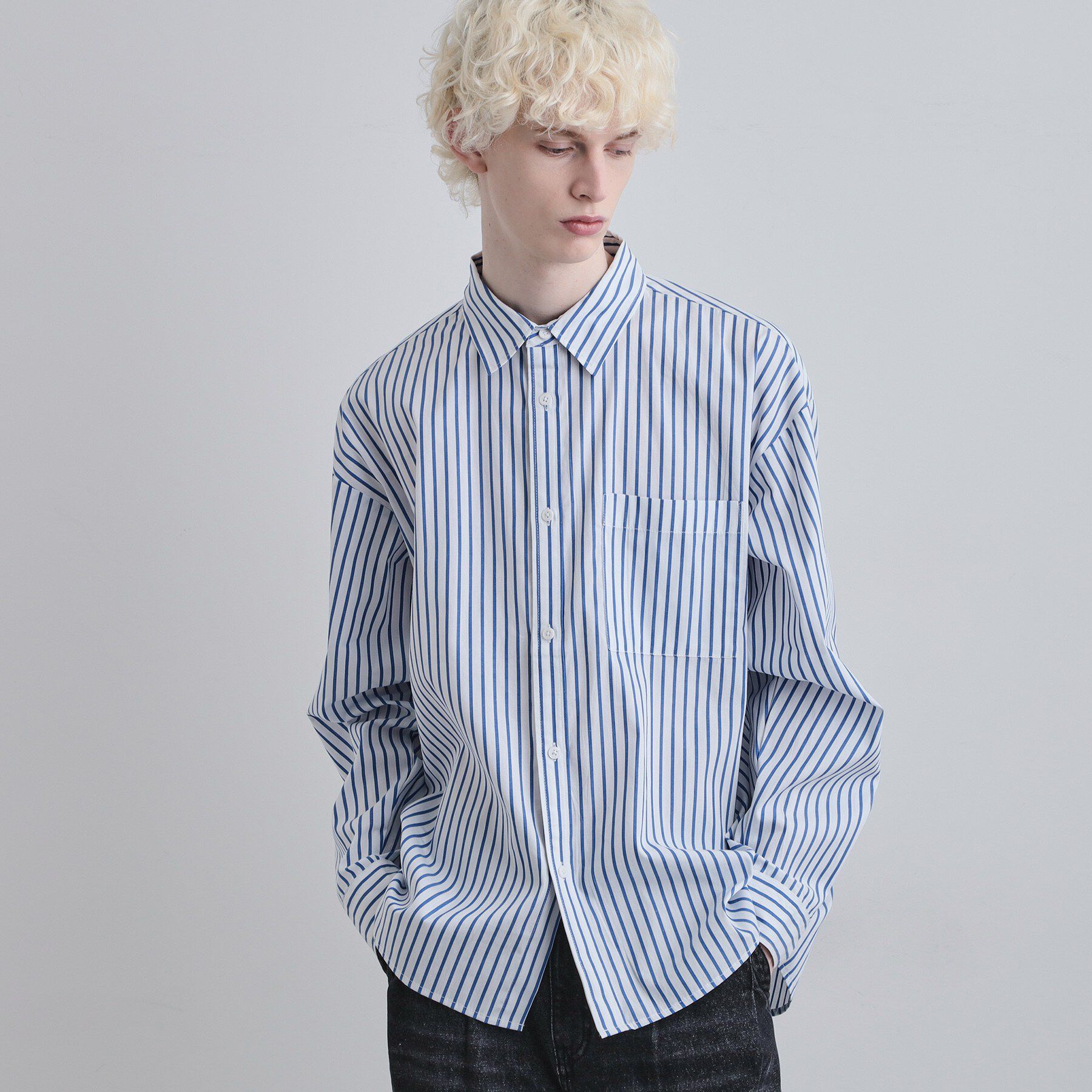 tk.TAKEO KIKUCHI「【月間売上NO.1】7色展開選べるアソートブロードシャツ/防シワ/ウォッシャブル」|シャツ・ブラウス|ホワイト(301)