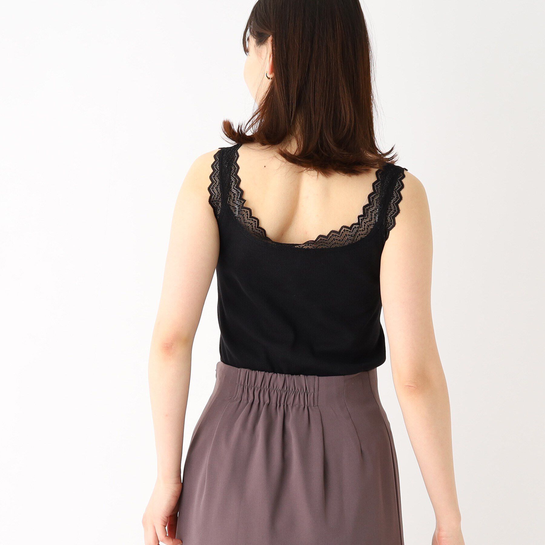 index「前後2WAYレースタンクトップ【洗濯機洗い可】」|キャミソール|