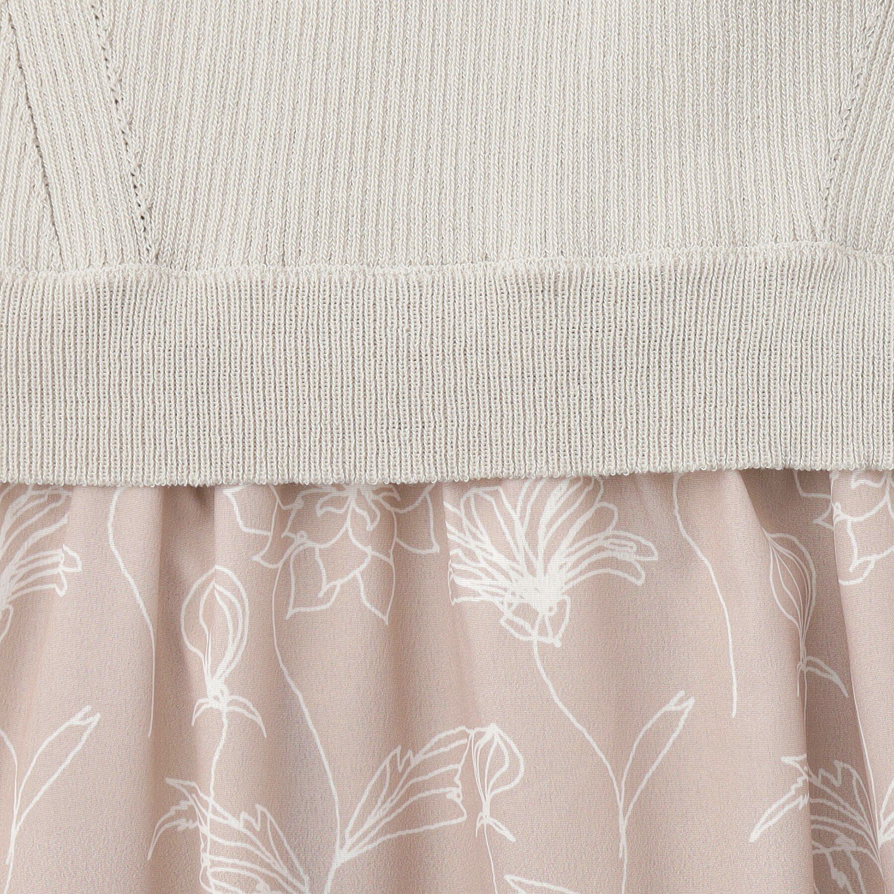 index「《ツインセット》カーディガン&times;ニットドッキングワンピース【洗濯機洗い可】」|スーツ|