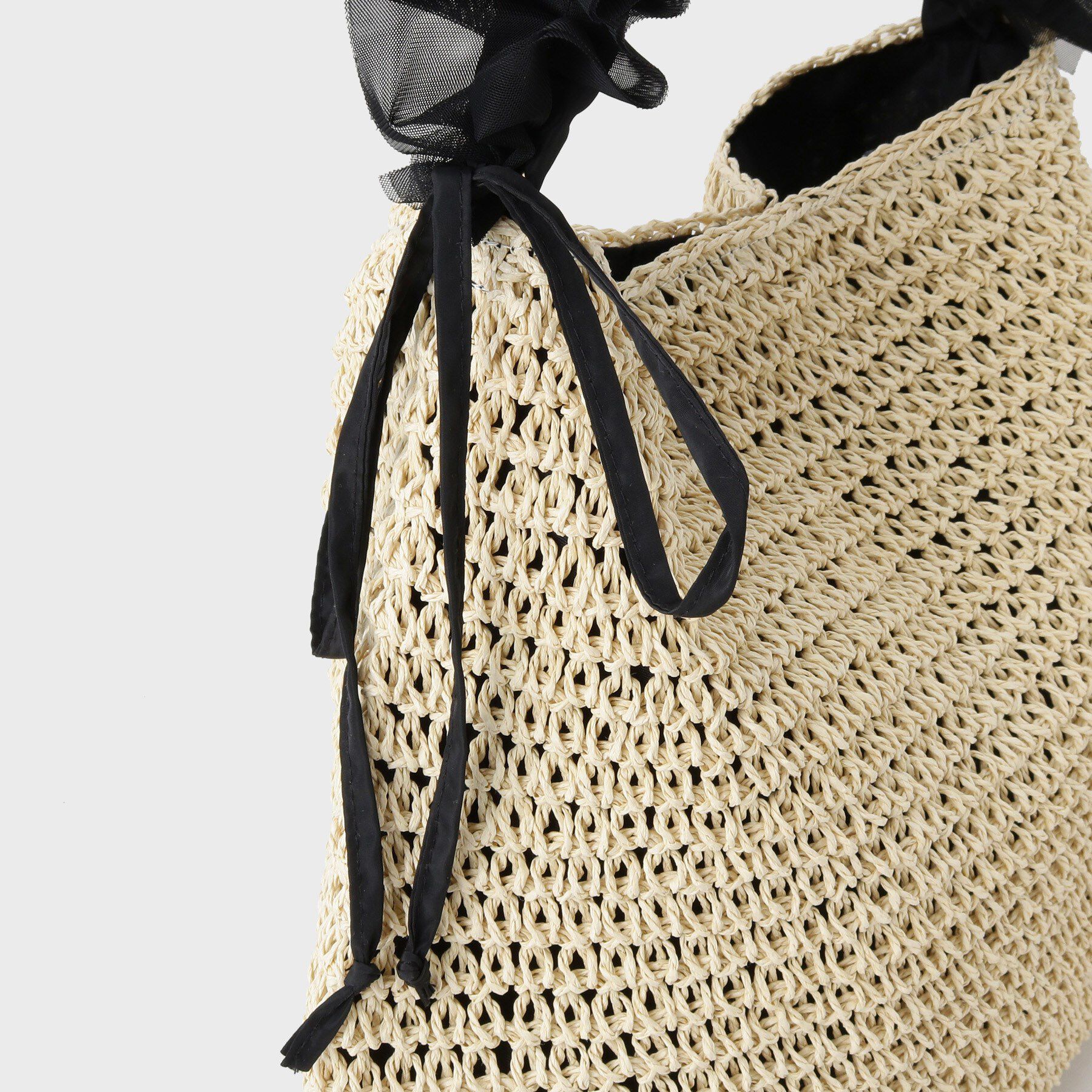 index「雑材ワンショルダーフリルA4トート」|トートバッグ|