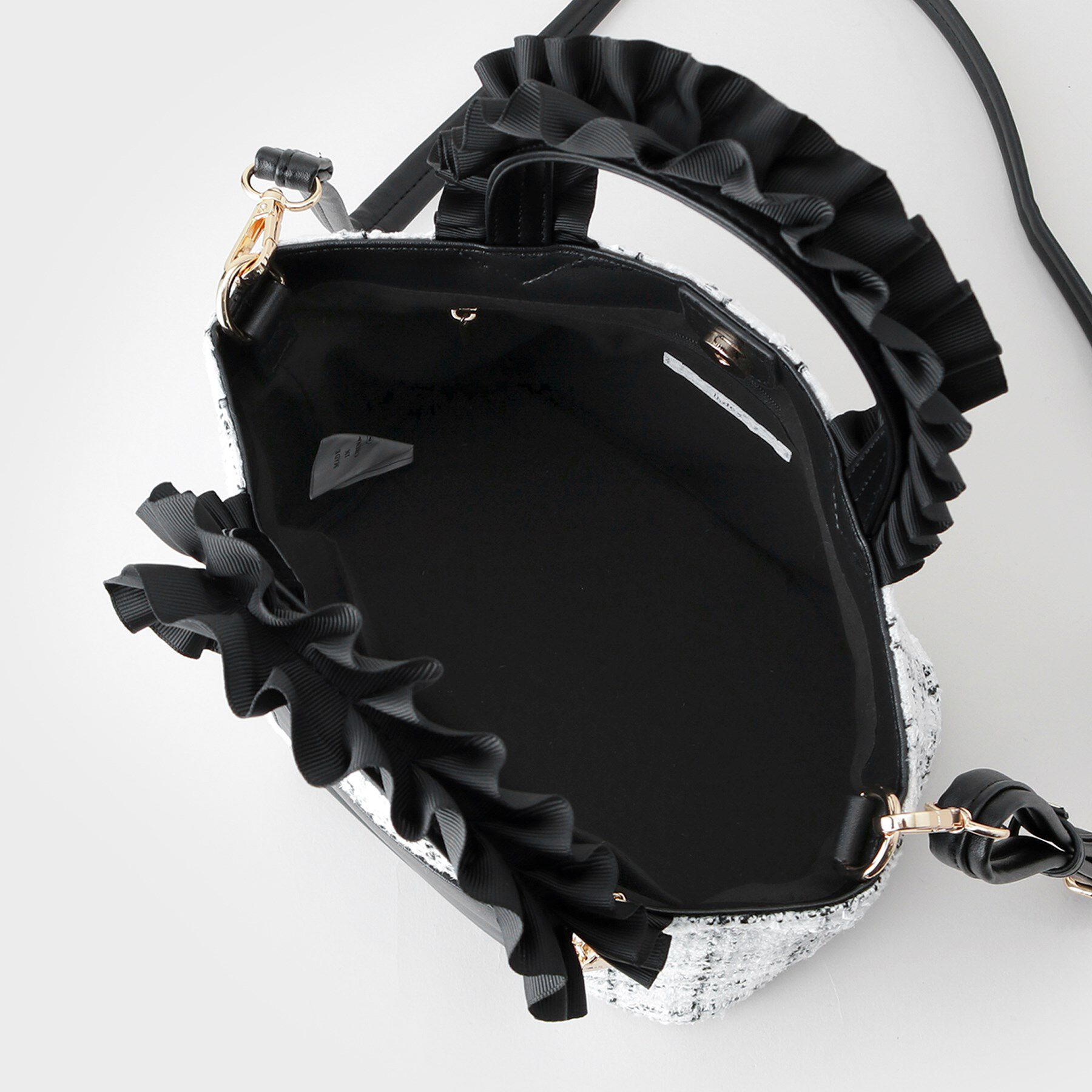 index「【2WAY】持ち手フリルトートバッグ」|トートバッグ|