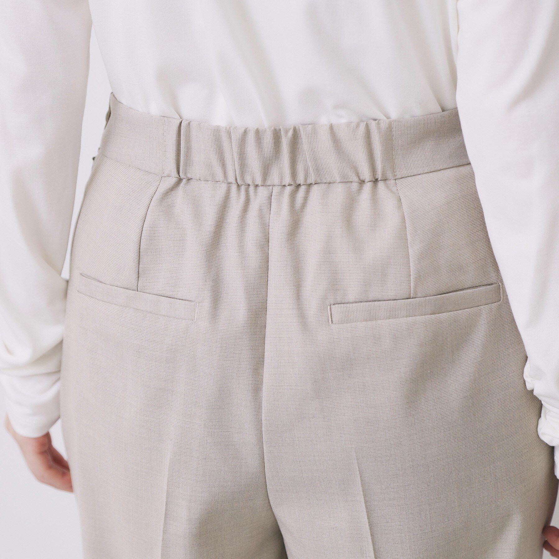 index「ウールライクストレッチテーパードパンツ/セットアップ対応【洗濯機OK】」|その他|